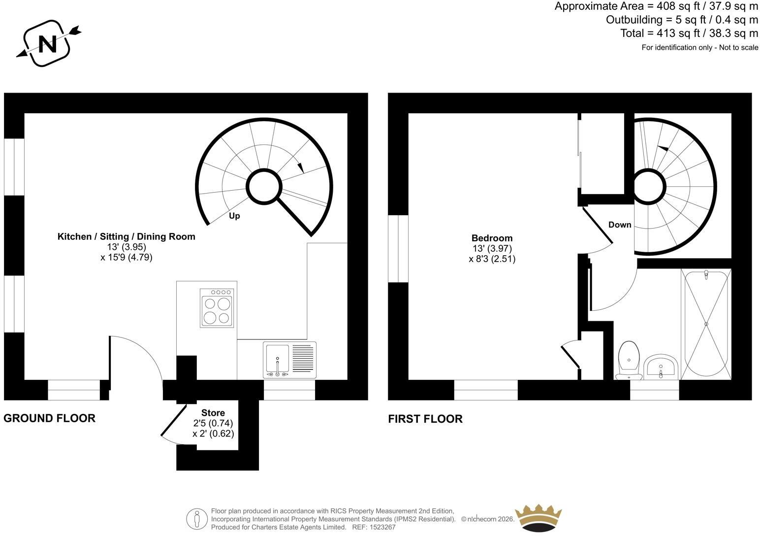 Swancote, Fareham, Hampshire, PO16 floorplan
