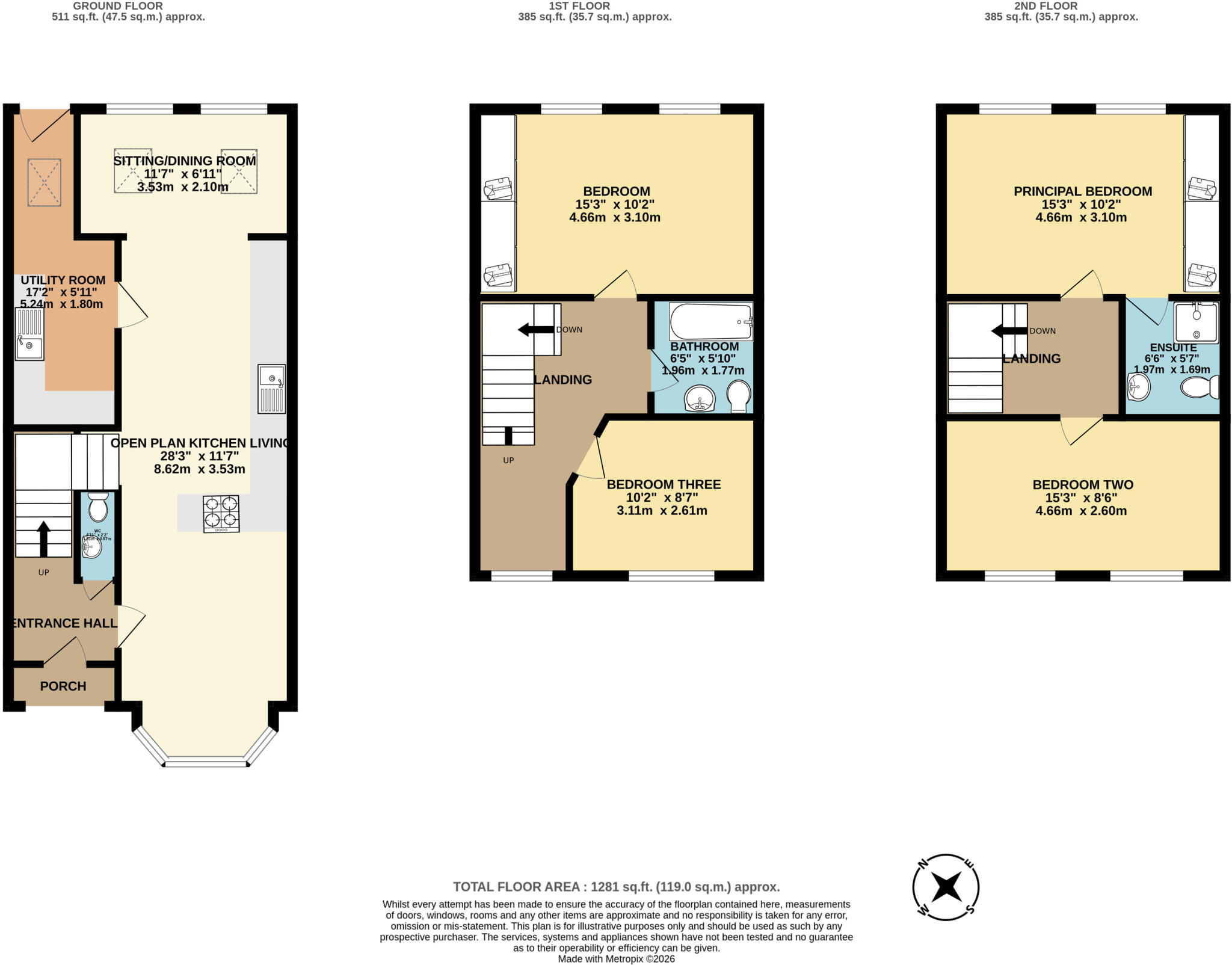Albert Hill Street, Didsbury Village, M20 floorplan