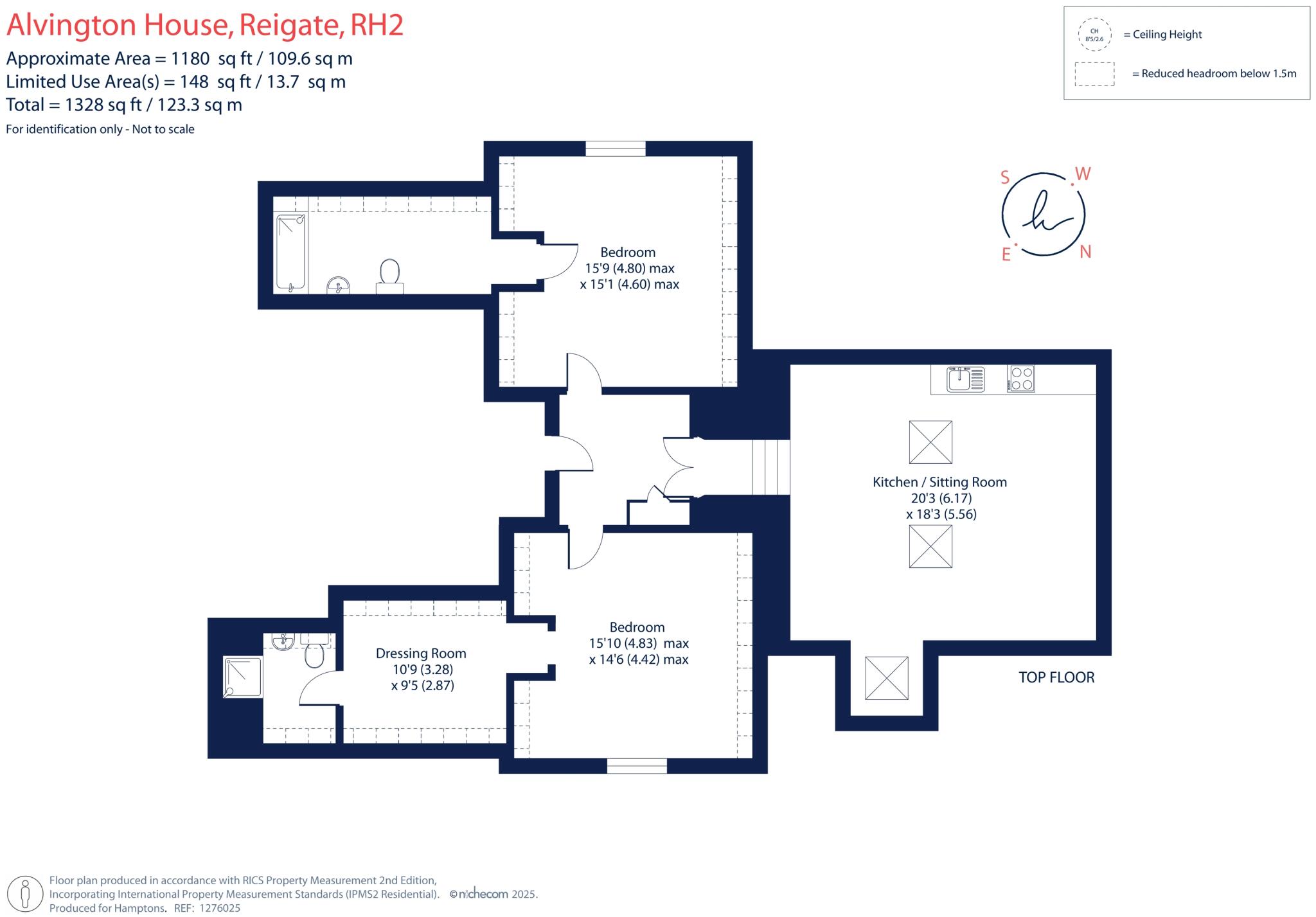 Wray Park Road Reigate RH2 floorplan