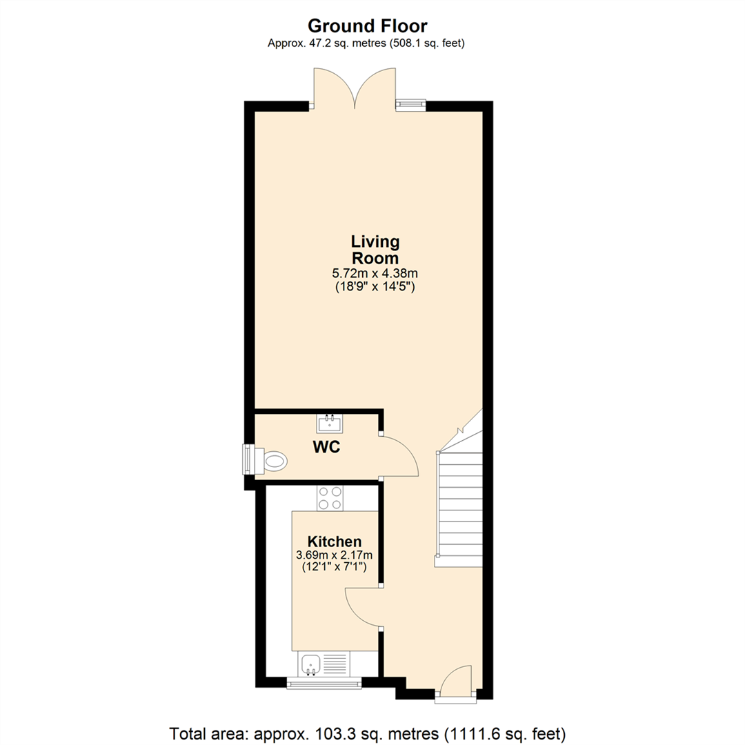 Victoria Road, Ruislip floorplan