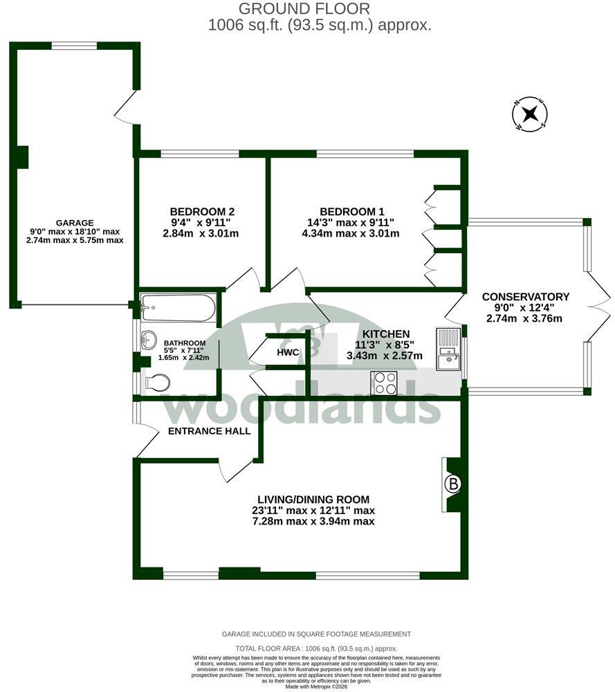 Kidmans Close, Horsham floorplan