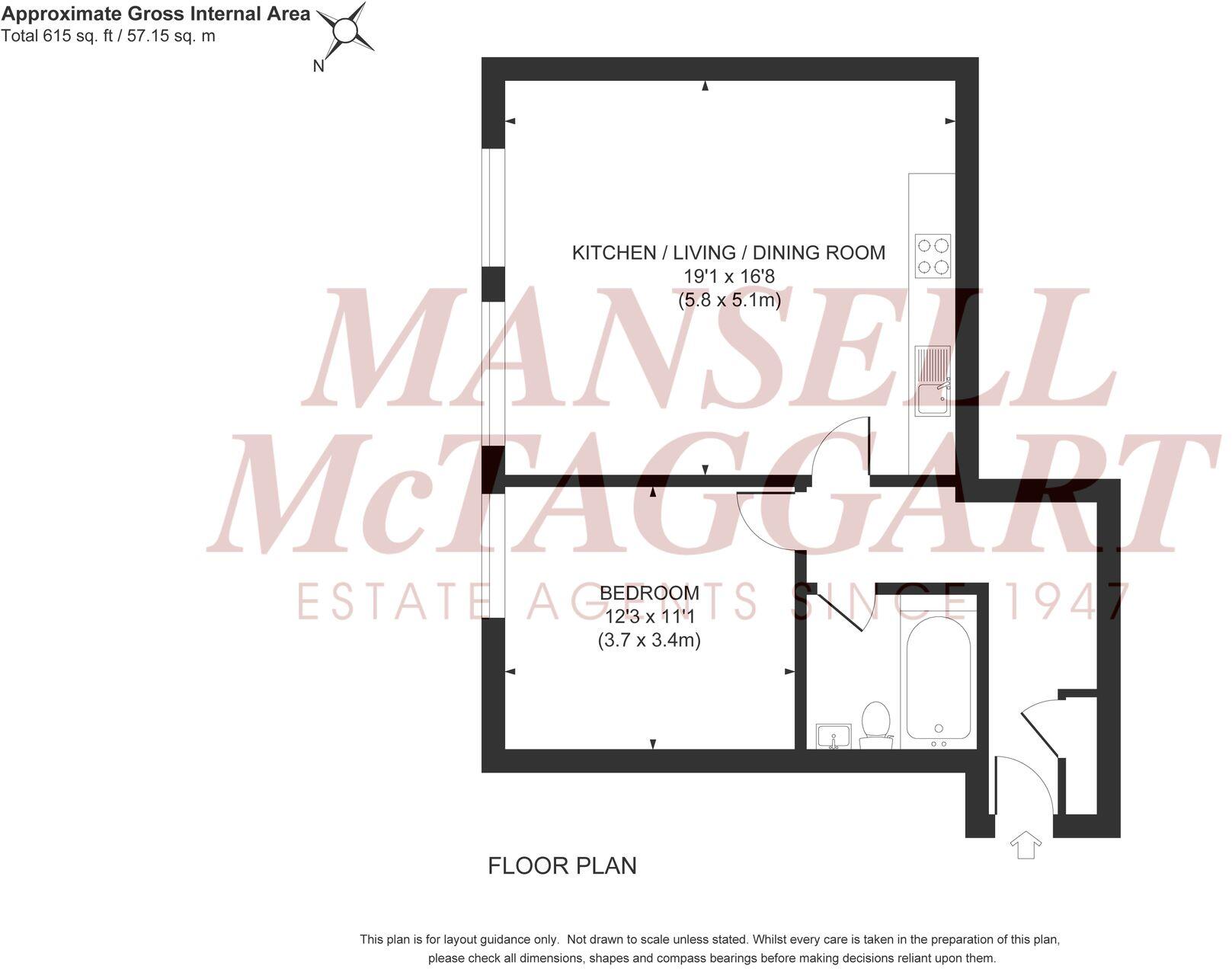 Church Road, Mellish House, RH15 floorplan