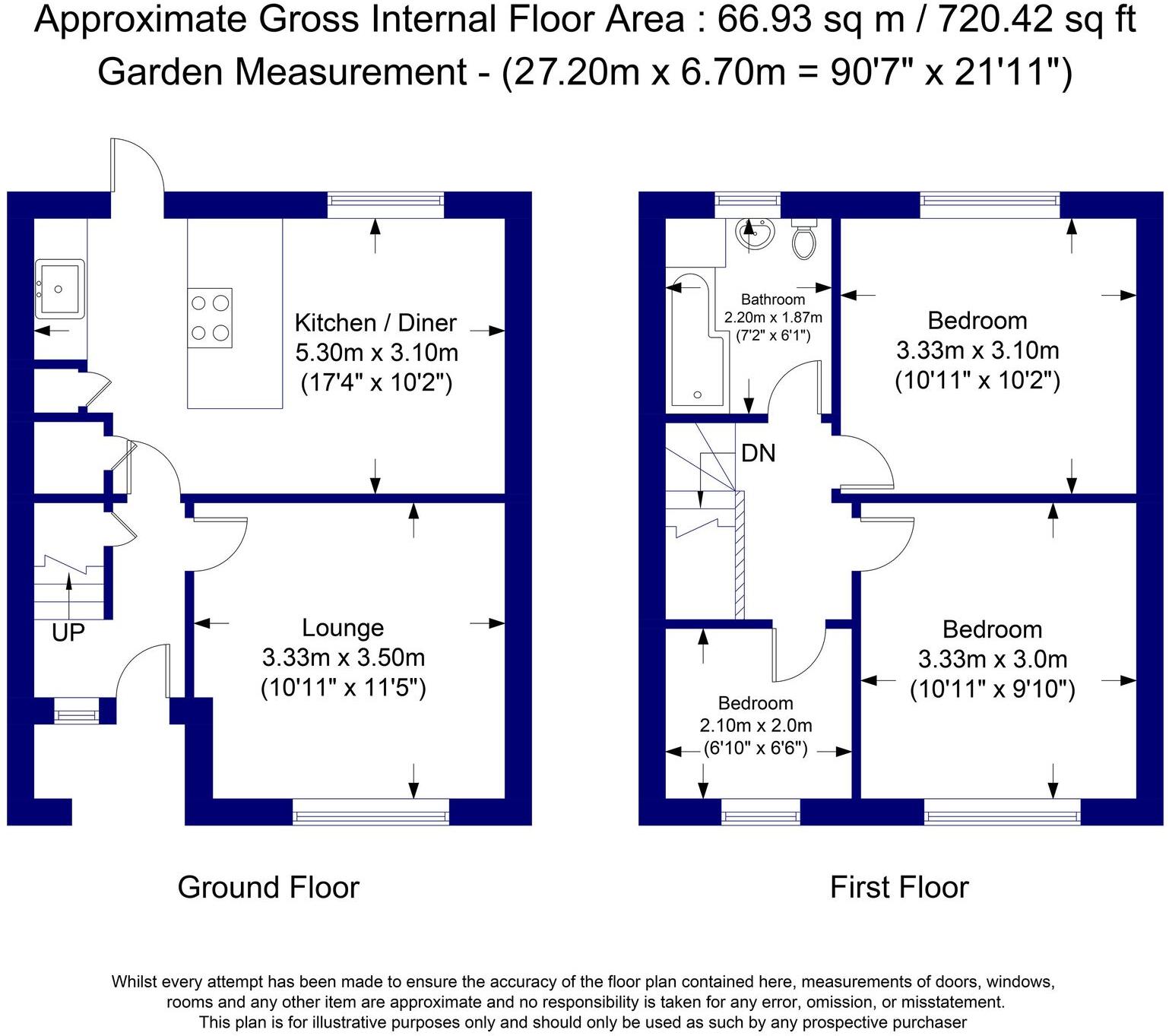 Goshawk Gardens, Hayes, UB4 floorplan