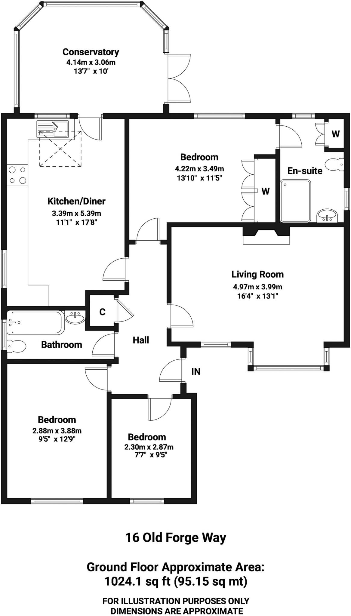 Old Forge Way, Skirlaugh, HU11 floorplan