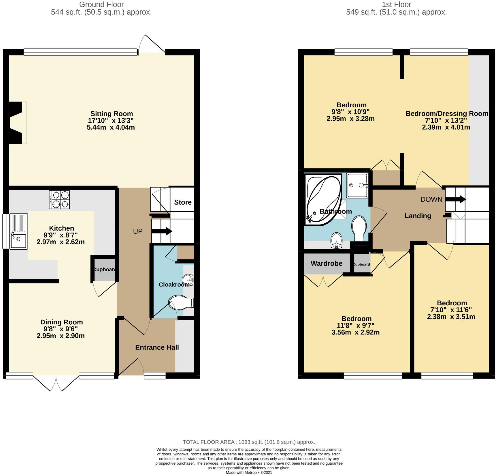 Bassett, Southampton floorplan