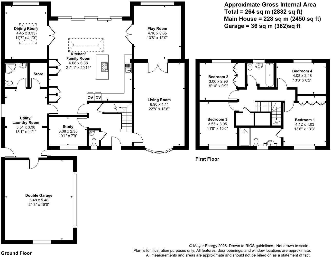 Yarnbrook, Wiltshire floorplan