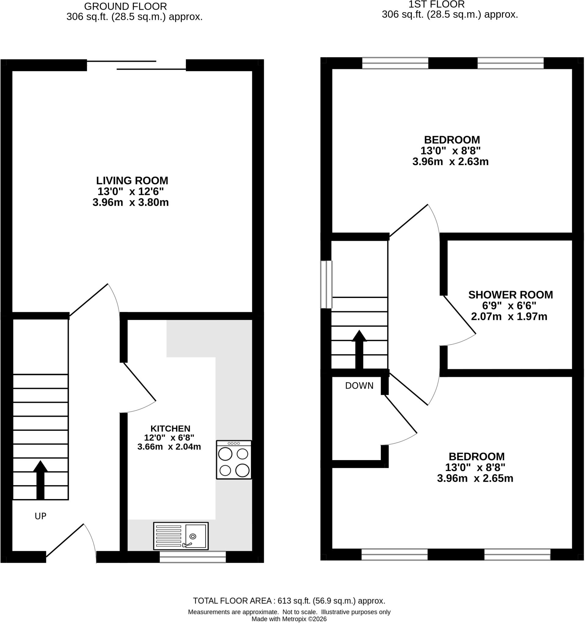 25 Wellington Crescent, Sculthorpe, Fakenham, Norfolk NR21 7PU floorplan