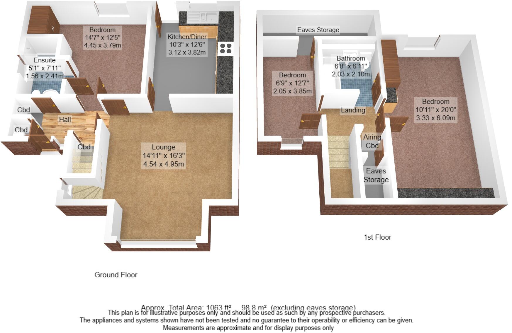 Crookfield, Staveley, Kendal, Cumbria, LA8 floorplan