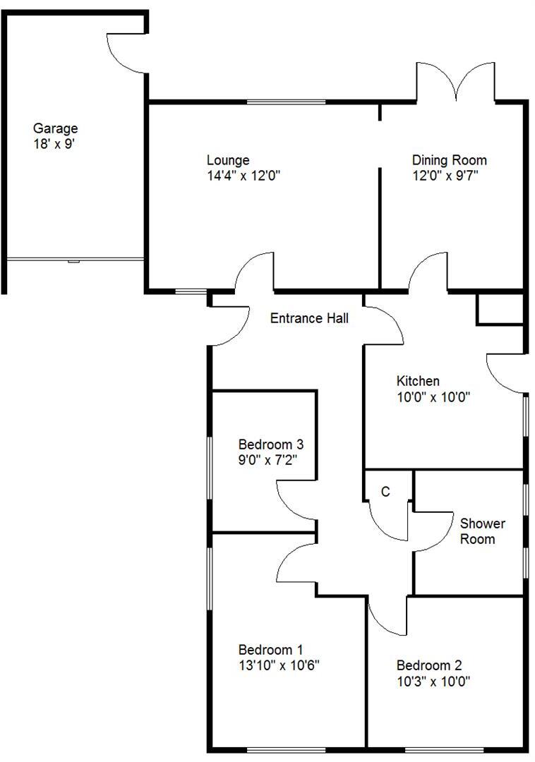 Brecks Lane, Kirk Sandall, Doncaster floorplan