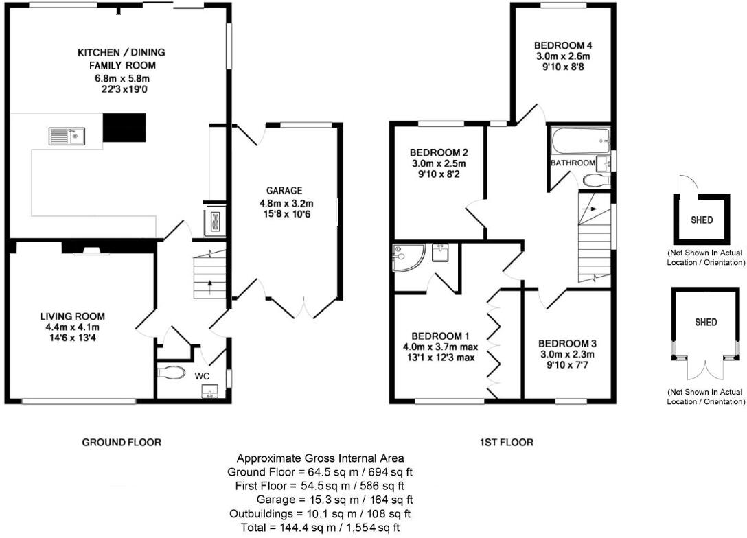 Hurst Road, Twyford, Reading, RG10 floorplan