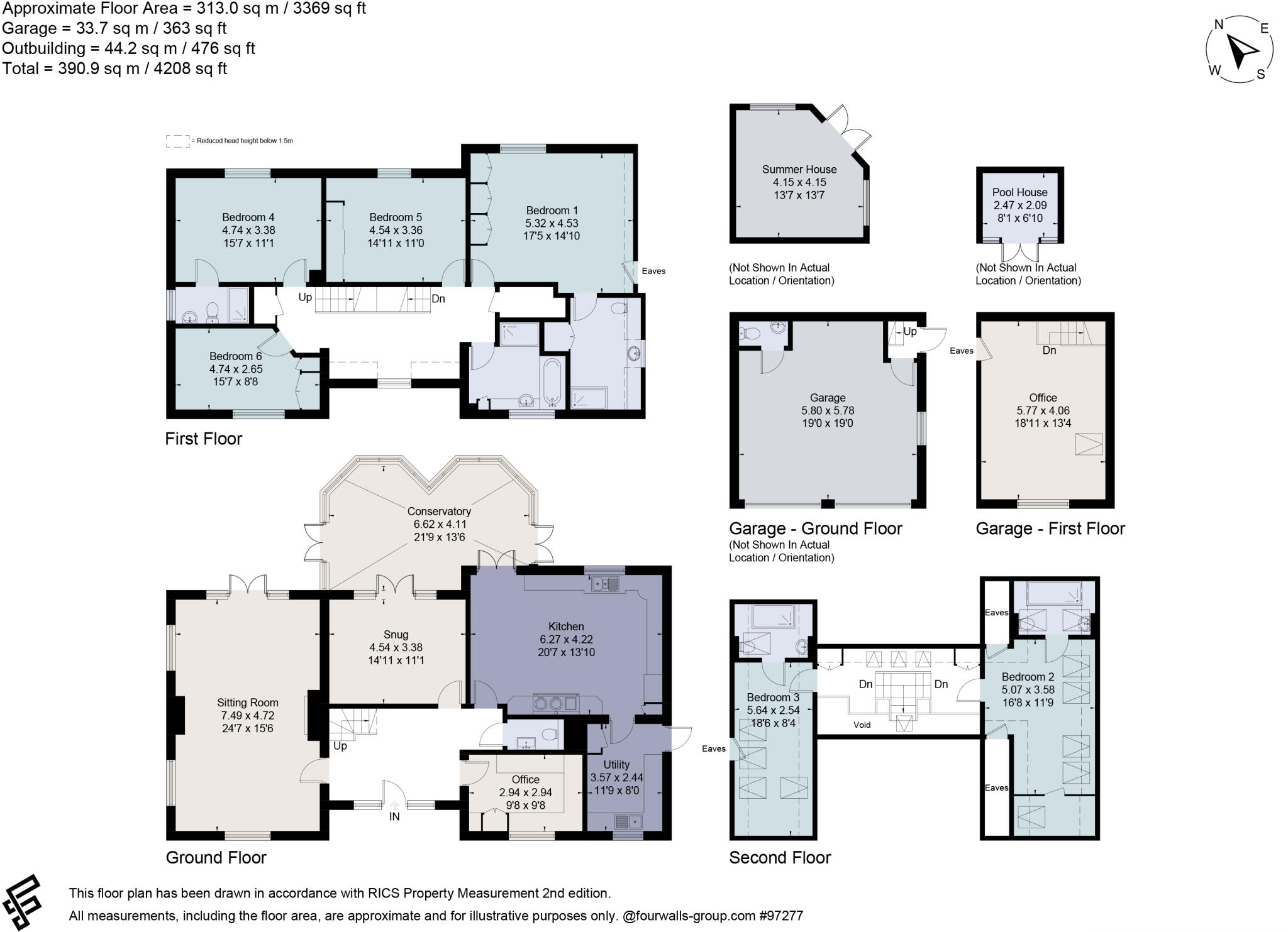 Stockings Lane, Little Berkhamsted, Hertford, Hertfordshire, SG13 floorplan