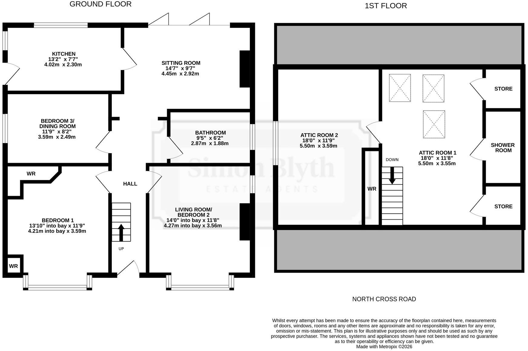 North Cross Road, Cowcliffe, Huddersfield, HD2 floorplan