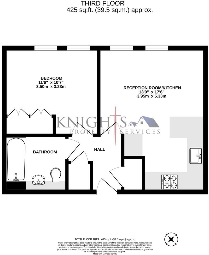 Pembroke Broadway, Camberley floorplan