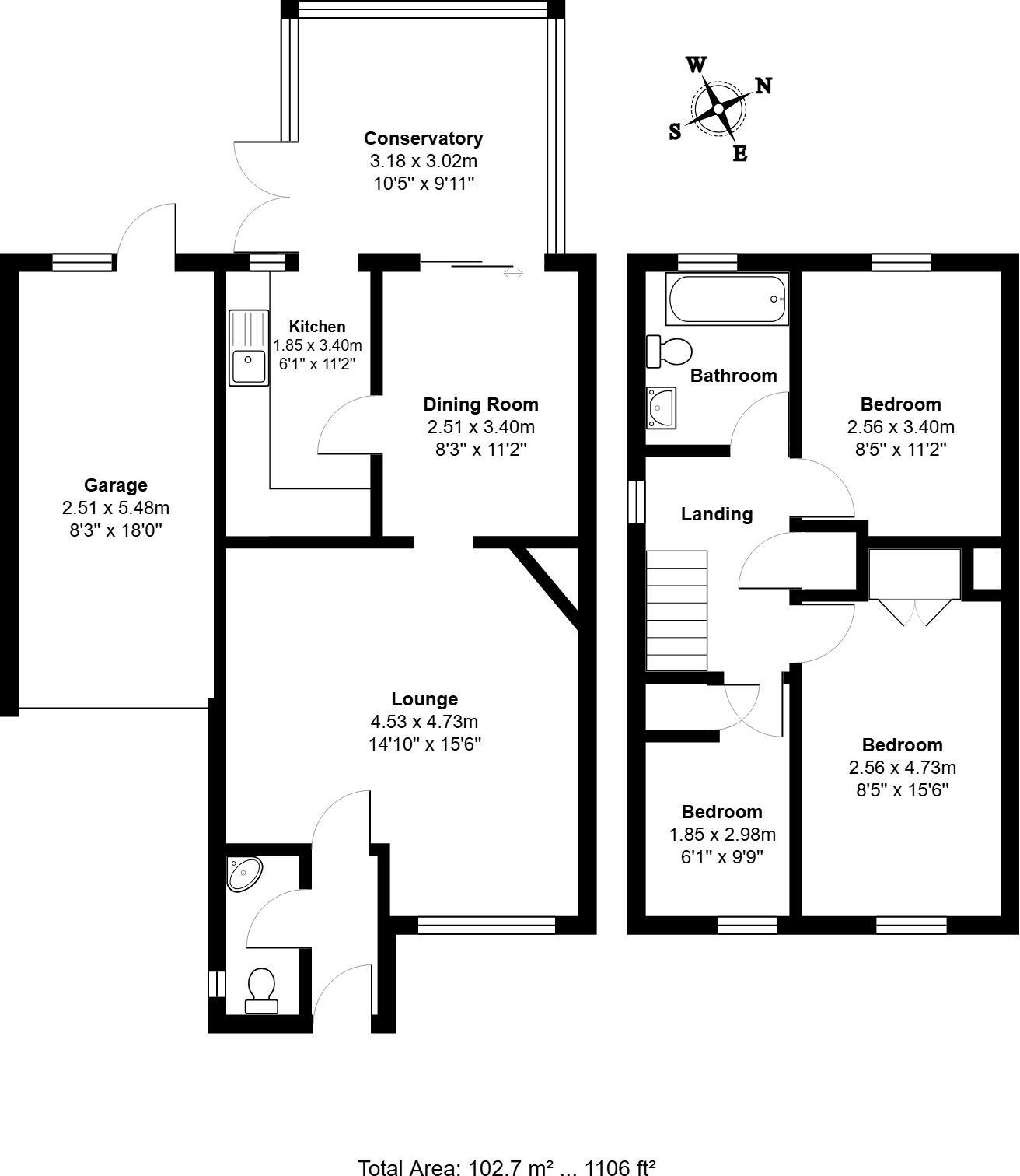 Castle Brooks, Framlingham, Woodbridge floorplan