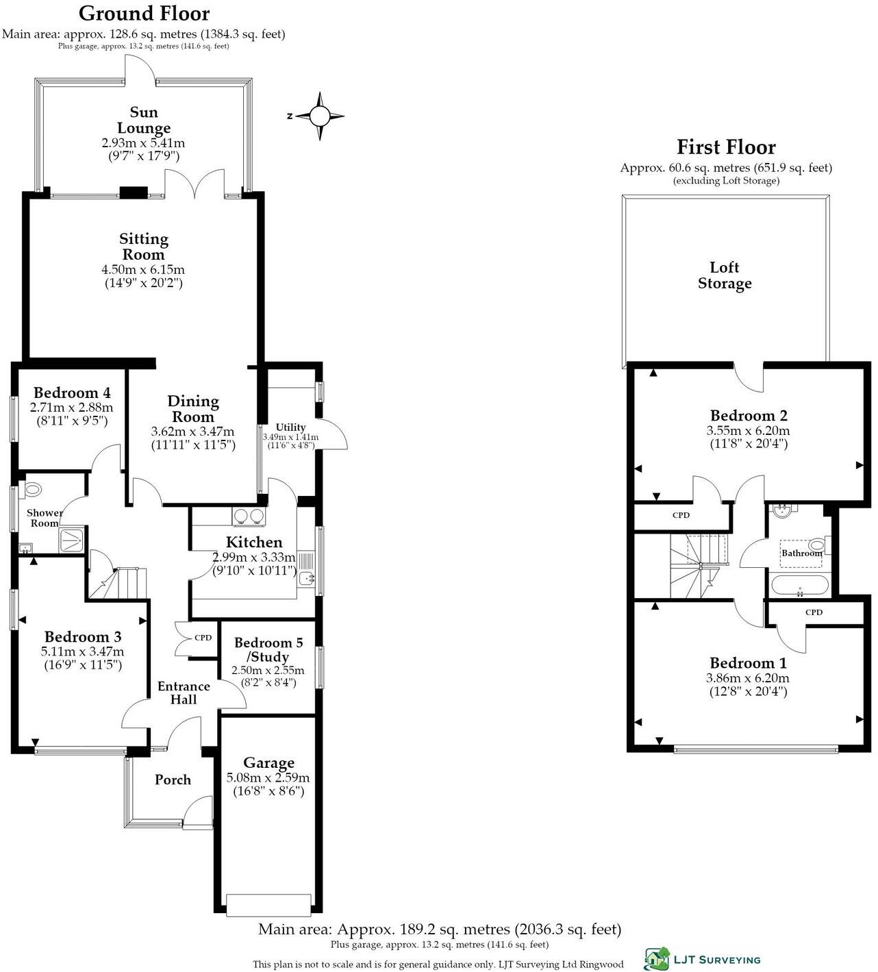 Crow Lane, Crow, BH24 floorplan