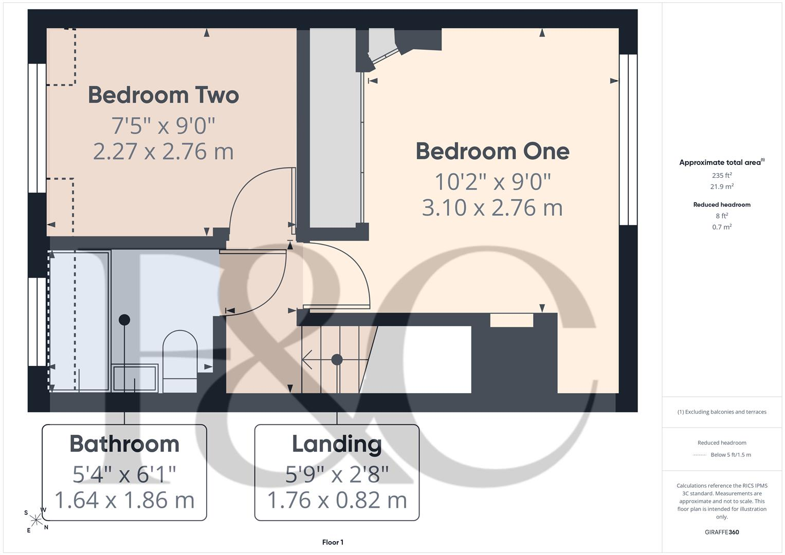 Fernwood Close, Shirland, Alfreton, Derbyshire floorplan