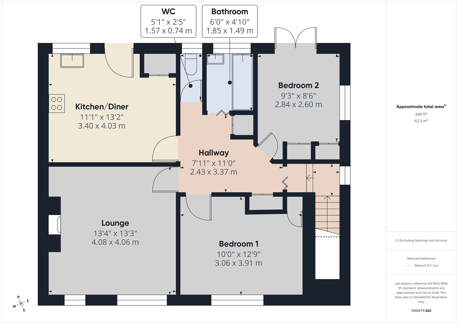 Tall Trees, Lewes Road, East Grinstead floorplan