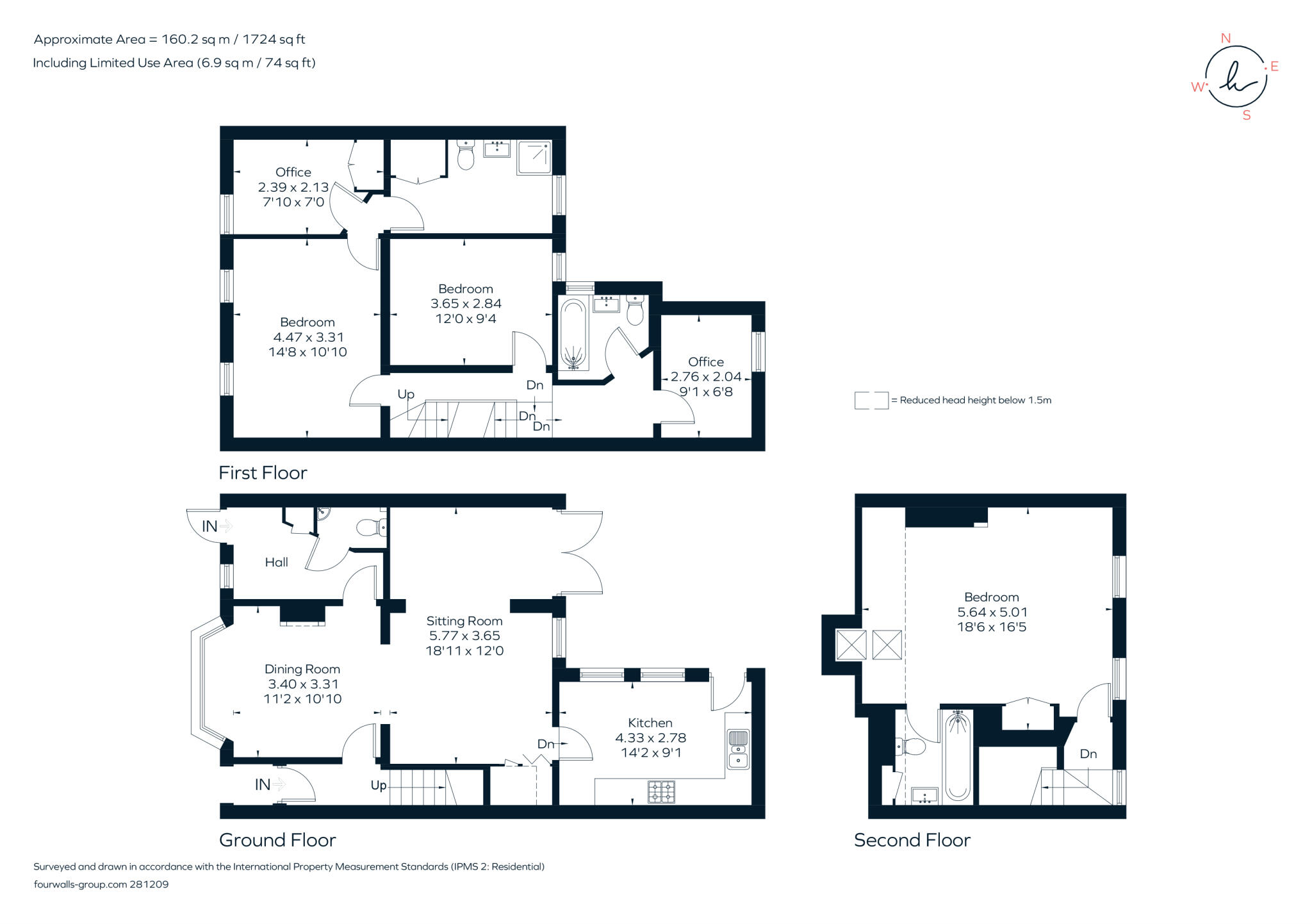 Chilswell Road Oxford OX1 floorplan