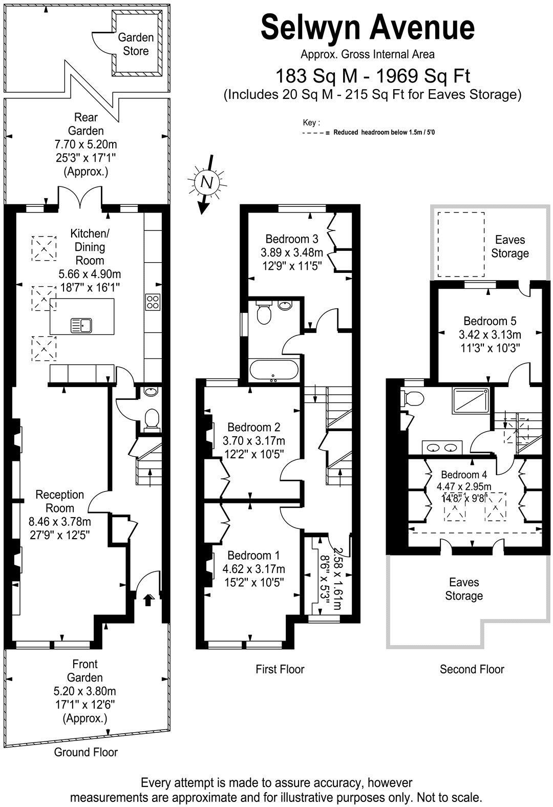 Selwyn Avenue, Richmond, Surrey, TW9 floorplan