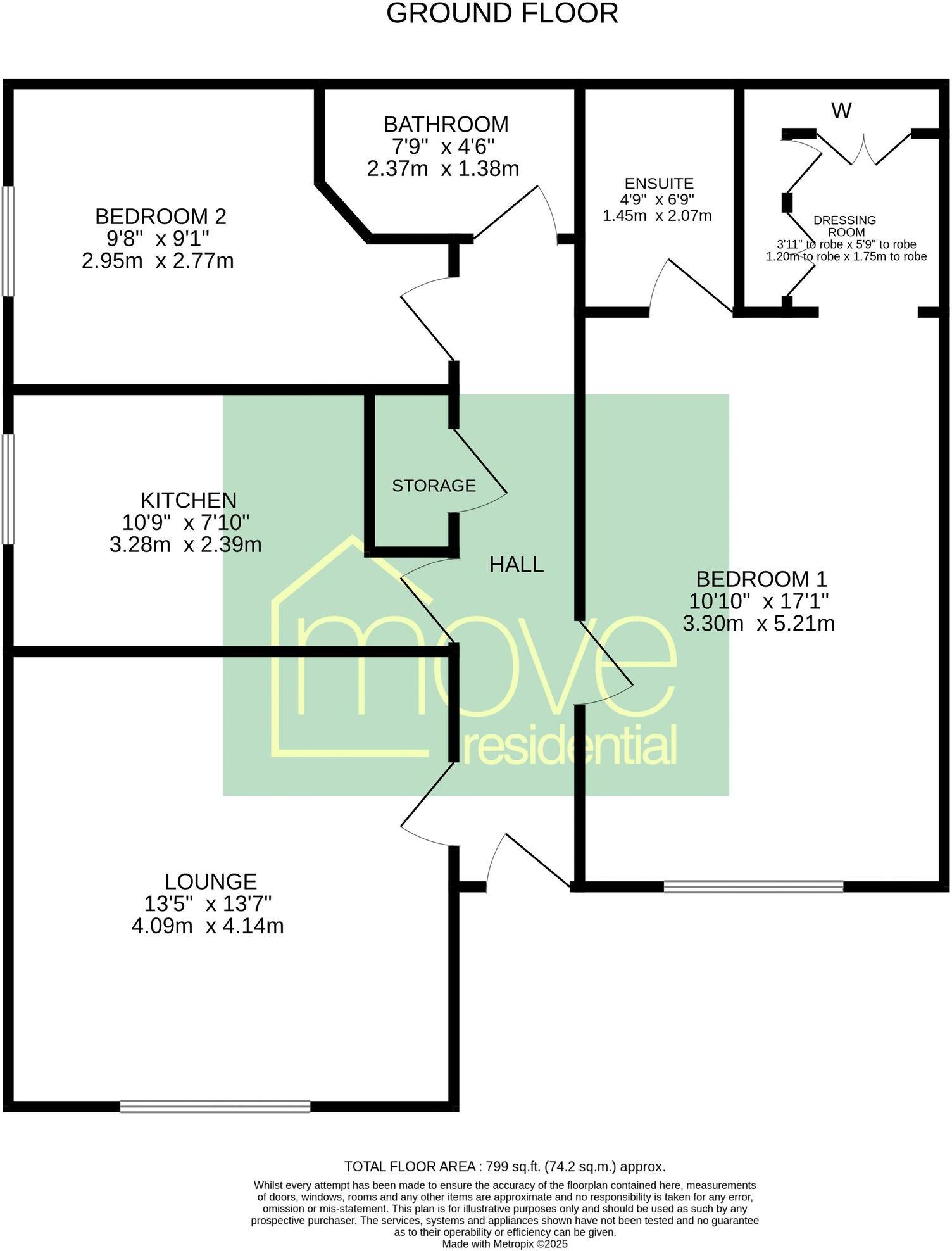Thingwall Road, Manor Court, CH61 floorplan
