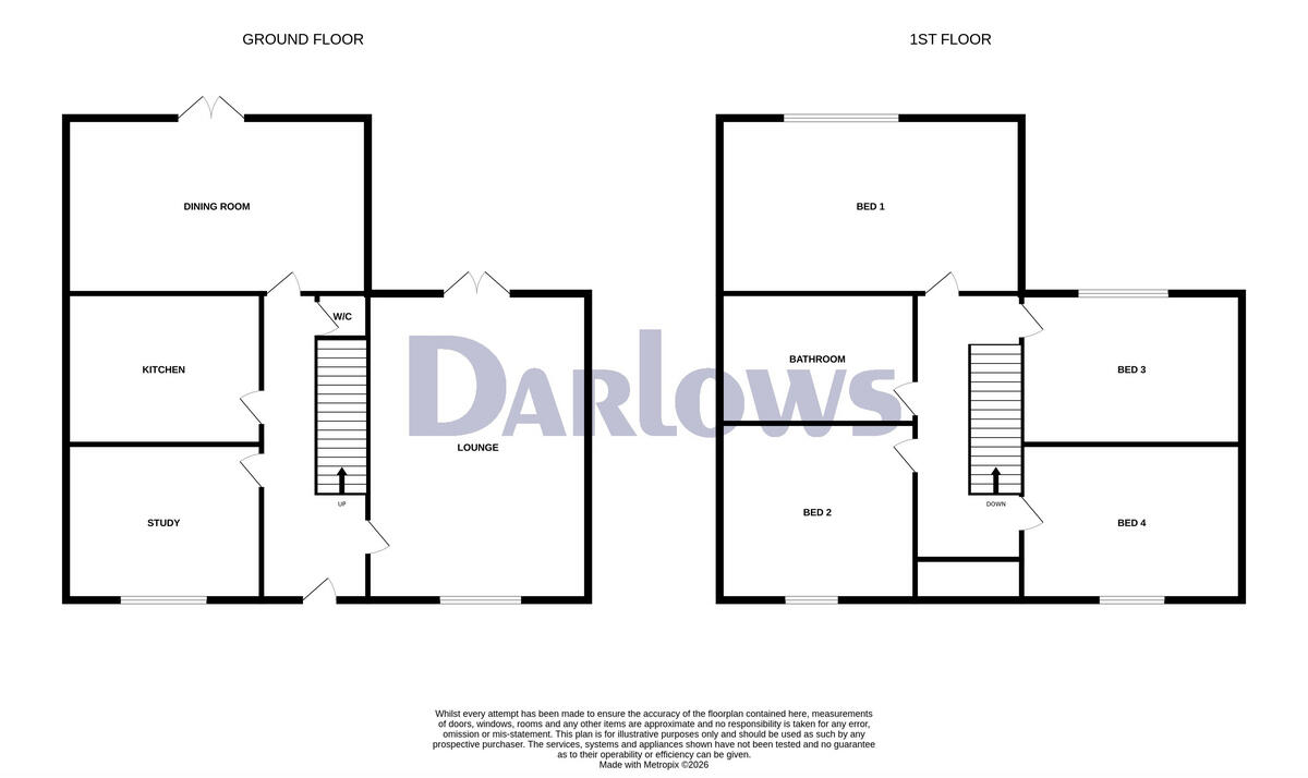 Shire Court, Treharris floorplan