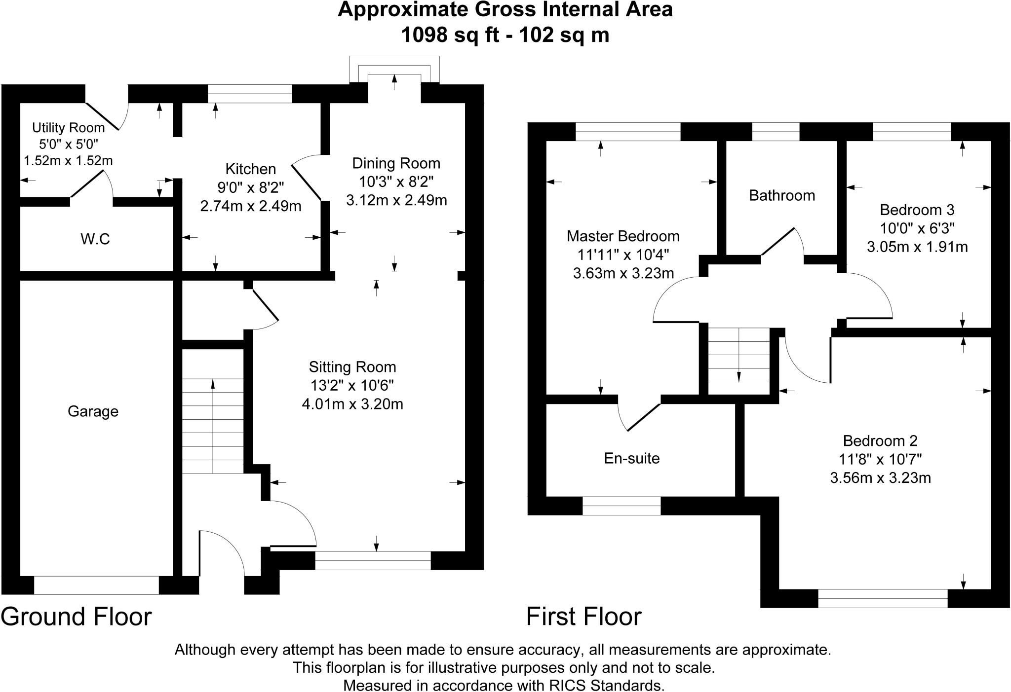 Swallow Road, Driffield, East Riding Of Yorkshire floorplan
