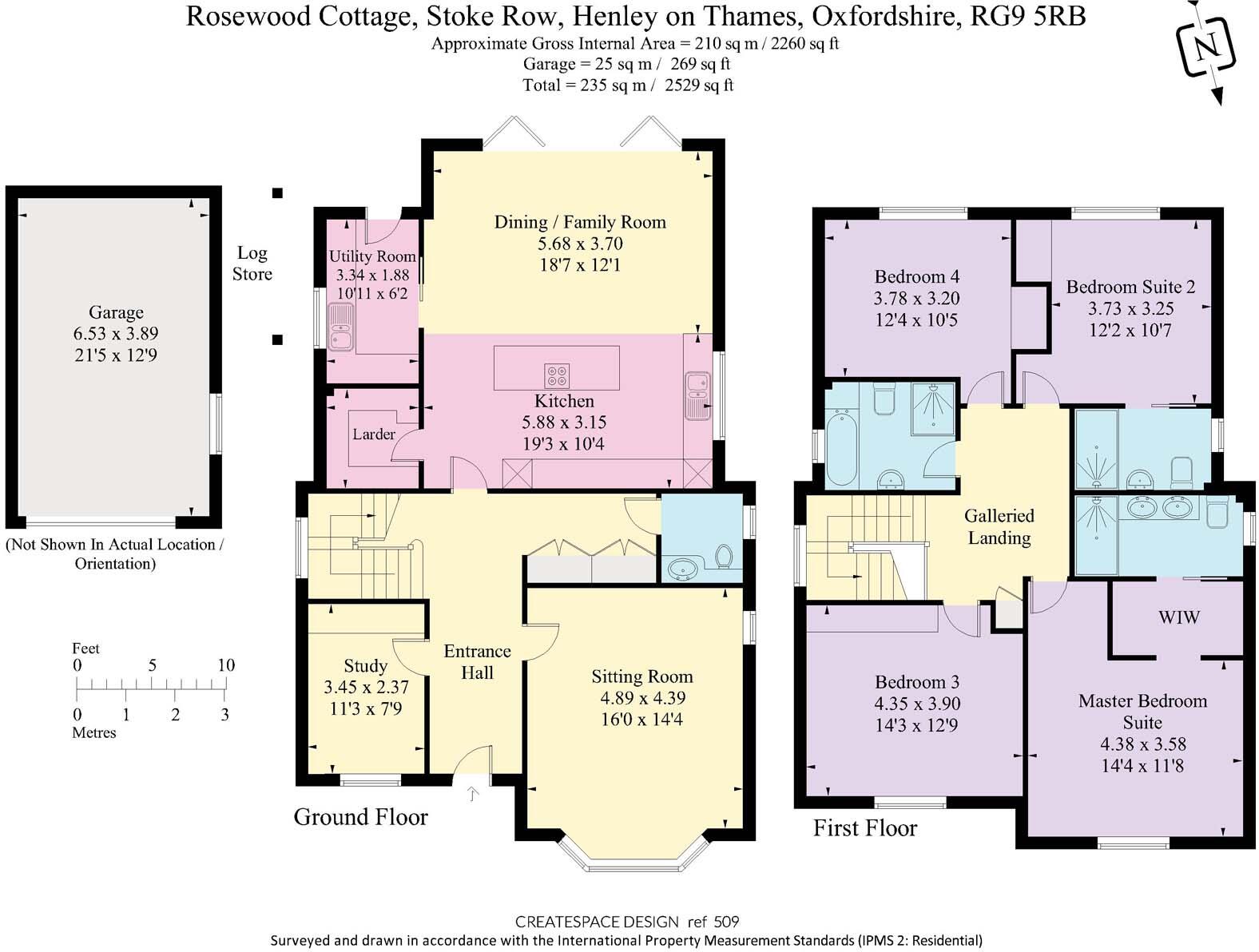 Rosewood Cottage, off Main Street, Stoke Row floorplan