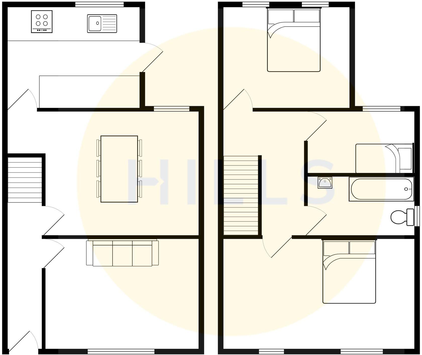 Peacock Avenue, Salford, M6 floorplan