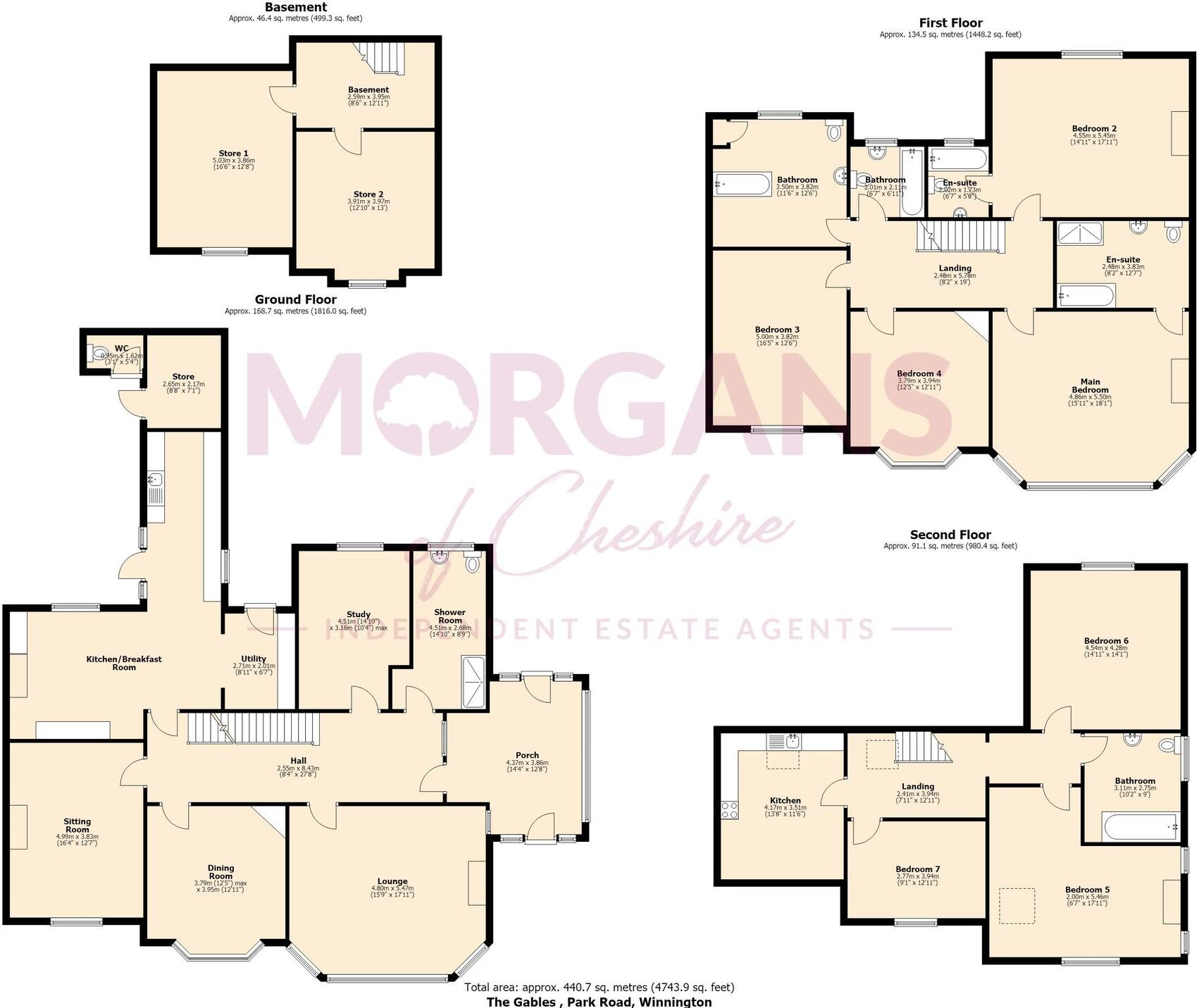 Park Road, Northwich, CW8 floorplan