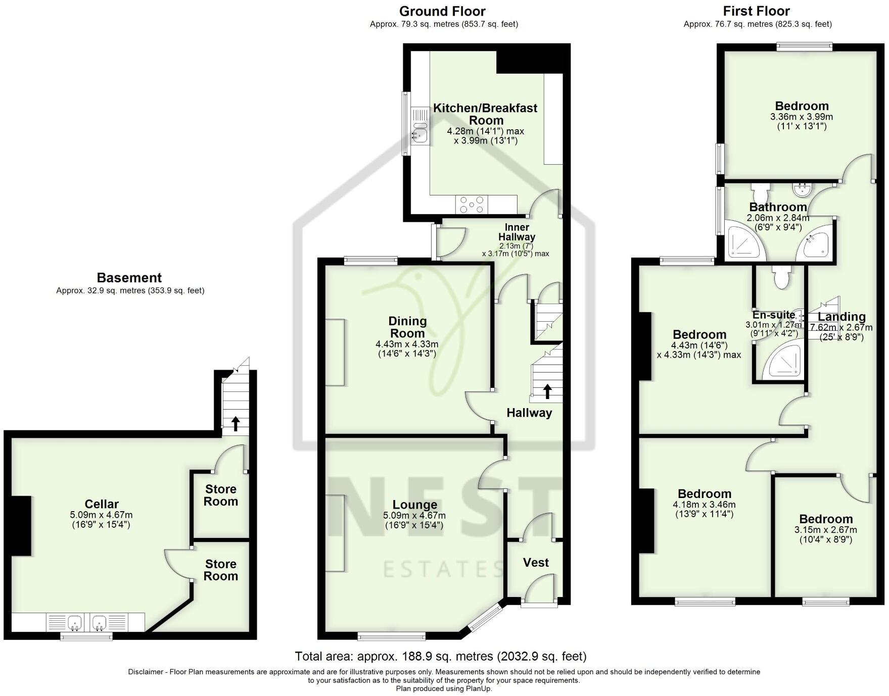 Bagslate Moor Road, Rochdale floorplan