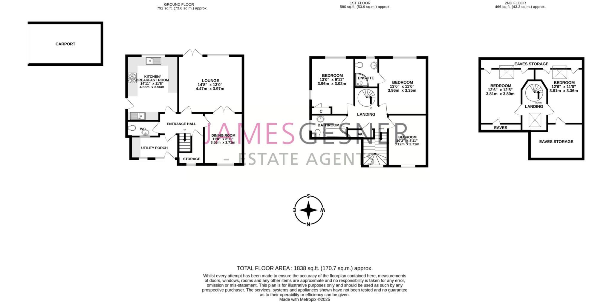 The Murren, Wallingford floorplan