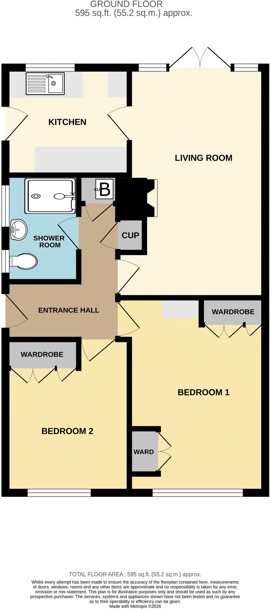 Mead Vale, Worle - NO CHAIN floorplan