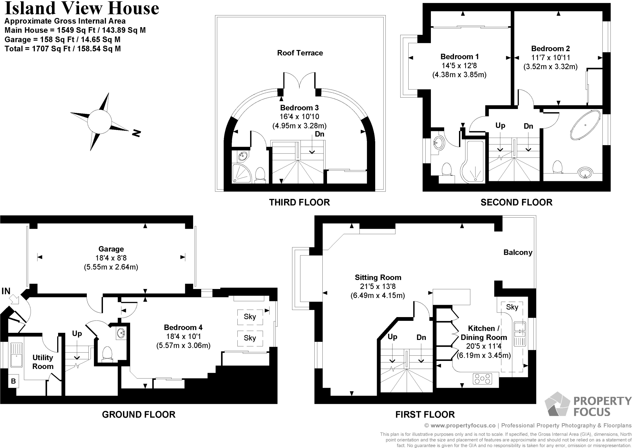 Old Portsmouth, Hampshire floorplan