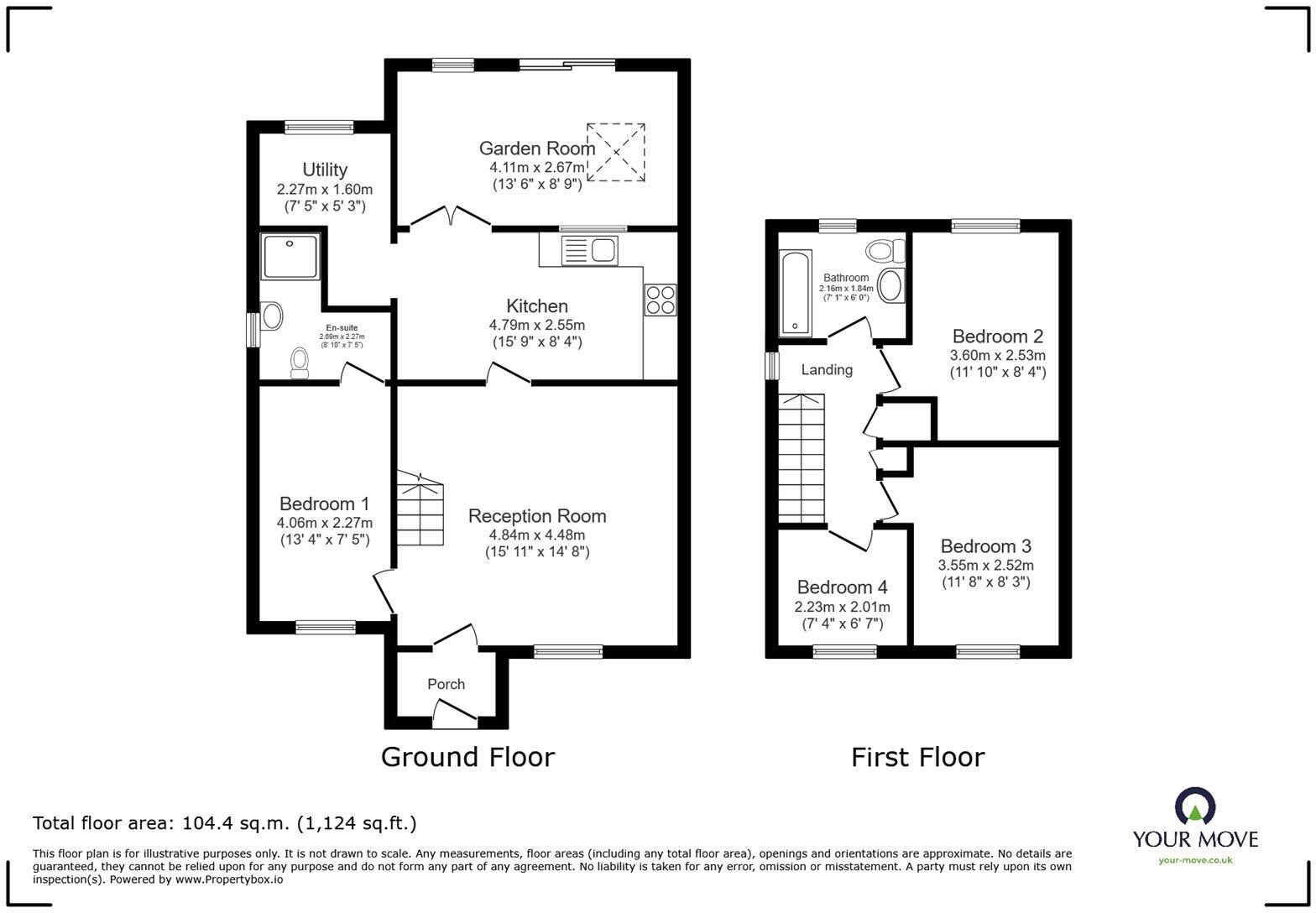 Tunstall Road, Southampton, Hampshire, SO19 floorplan