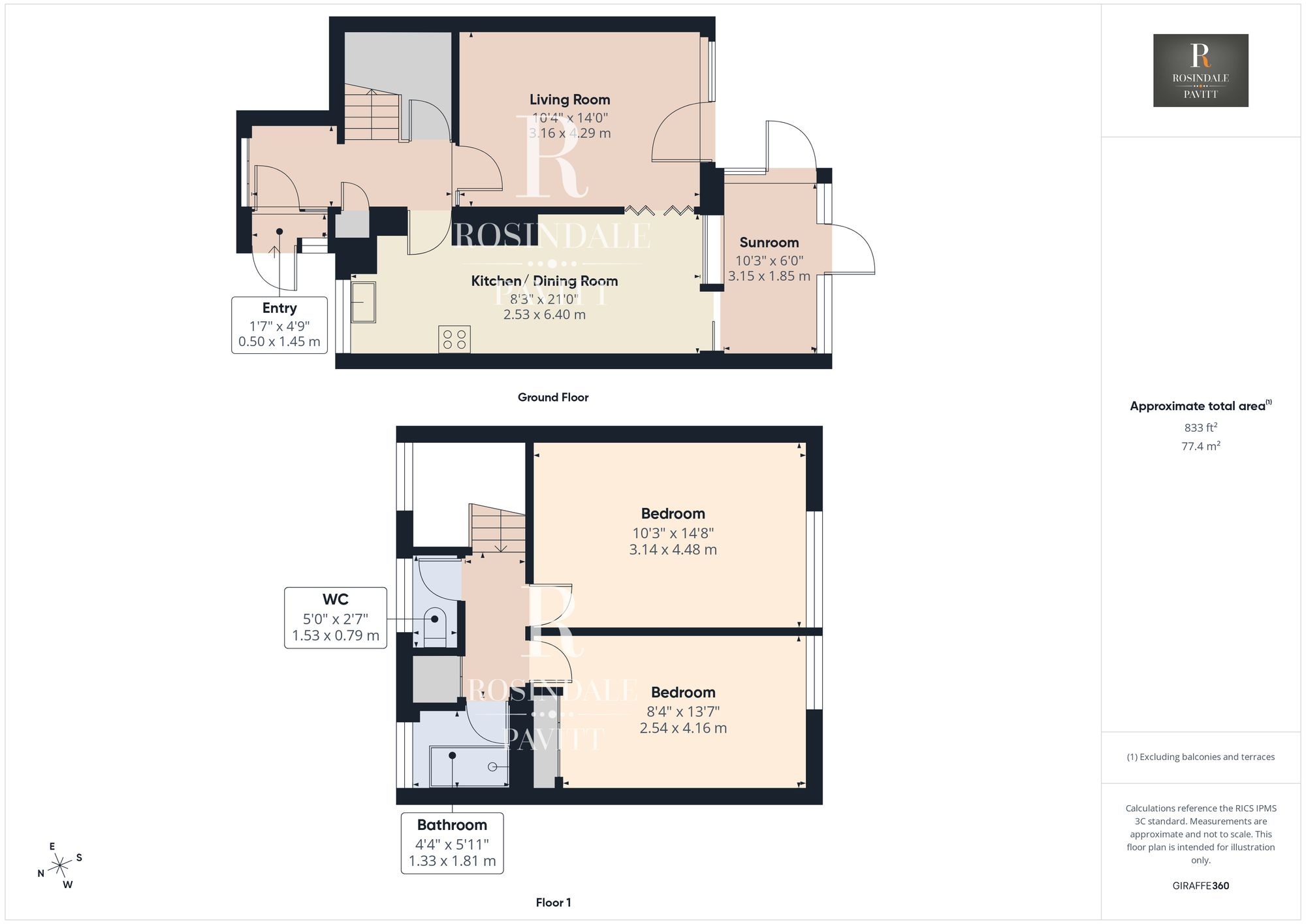Brabazon Avenue, Wallington, SM6 floorplan