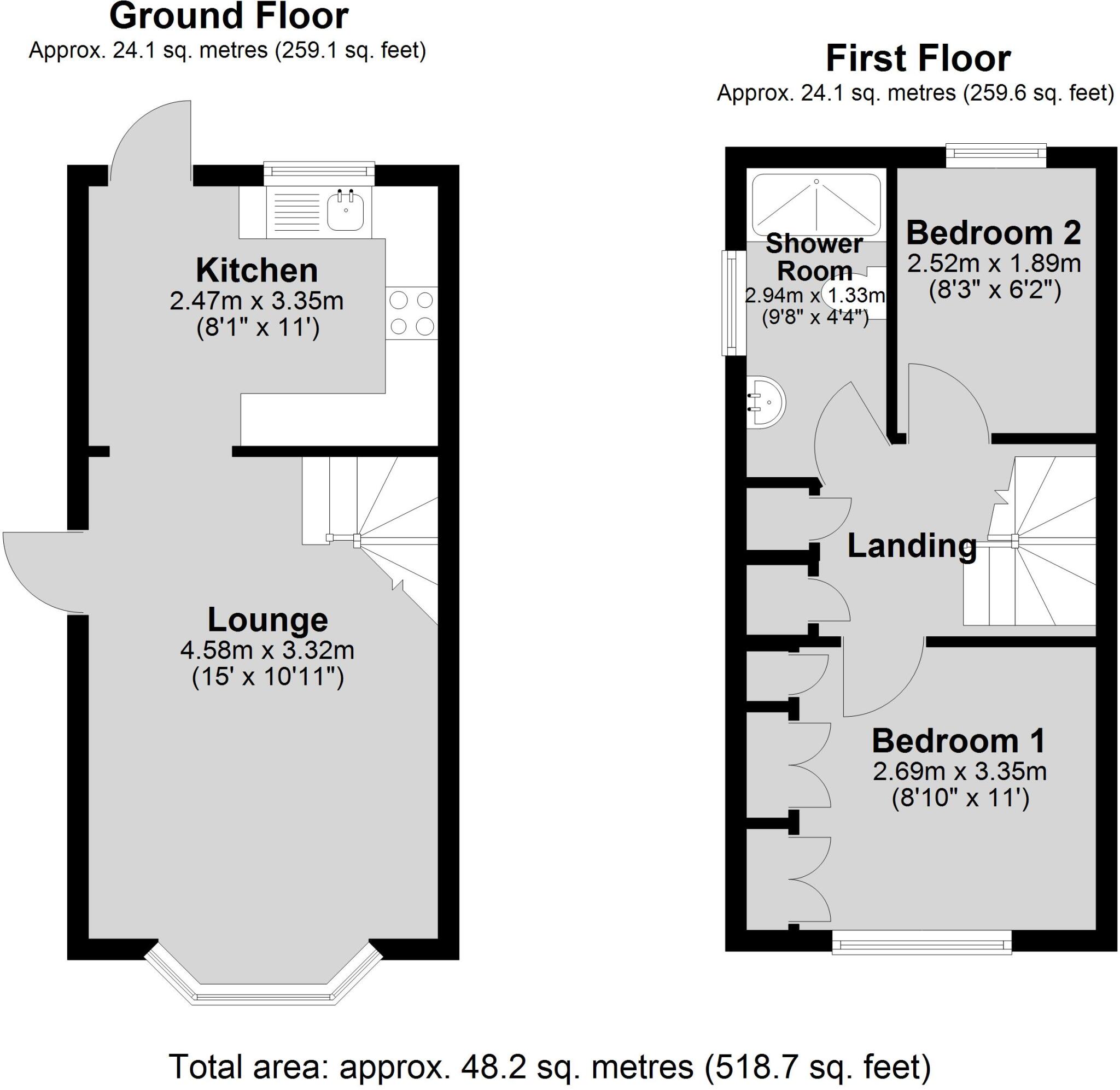 Megs Lane, Navenby floorplan