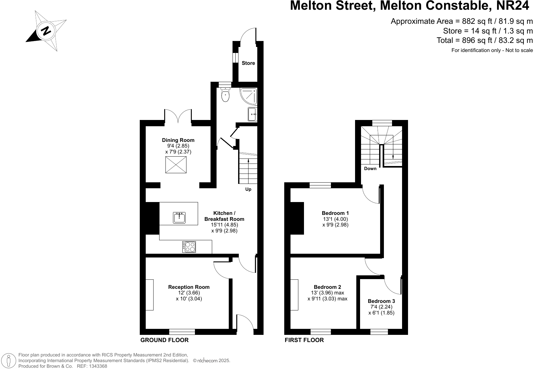 Melton Street, Melton Constable, Norfolk floorplan