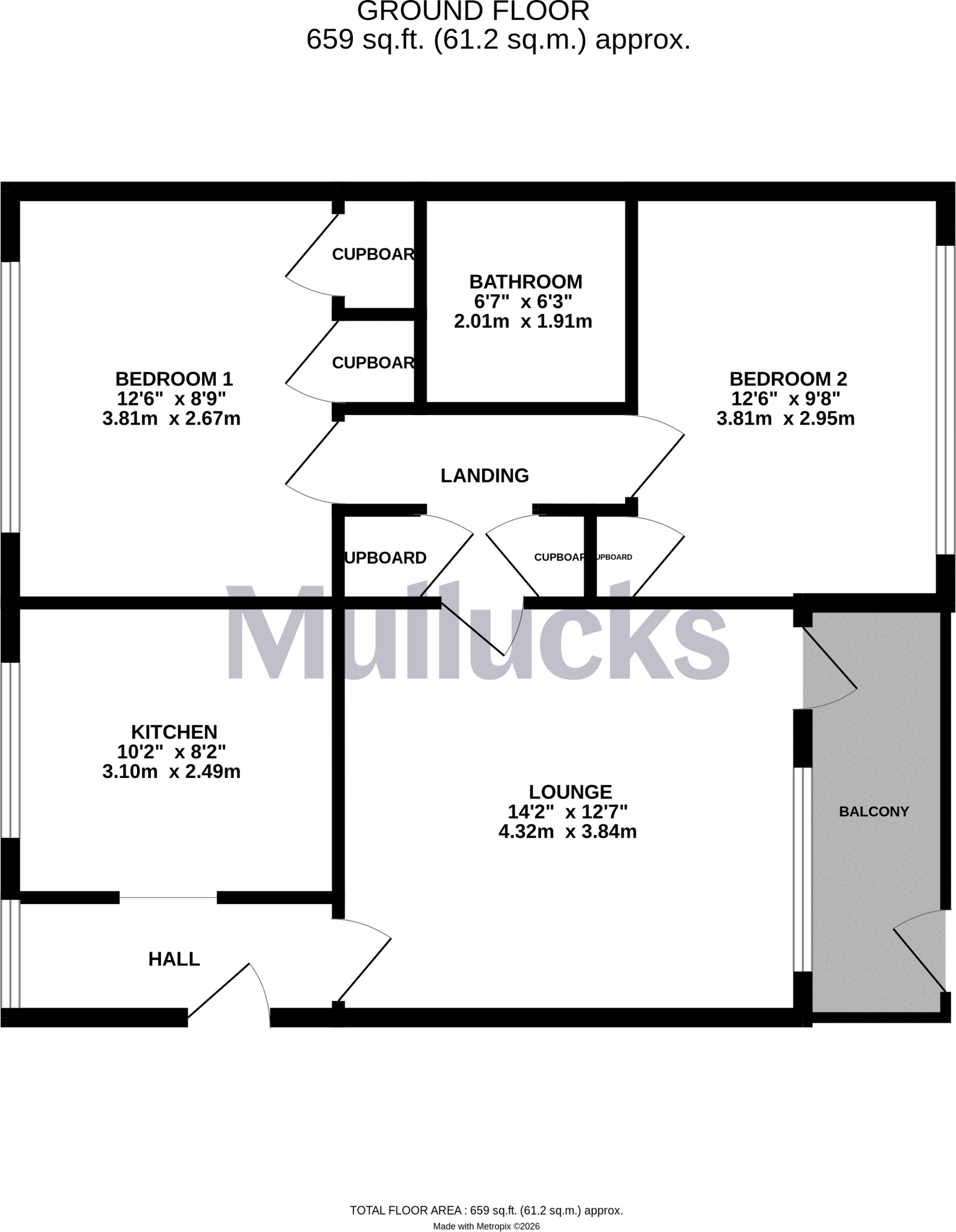 Priory Court, Harlow, Essex, CM18 floorplan