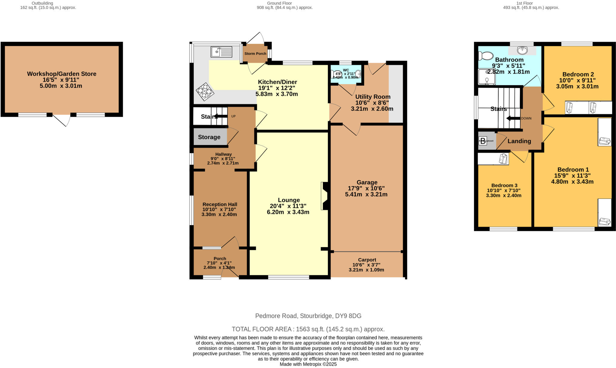 Pedmore Road, Stourbridge, DY9 floorplan