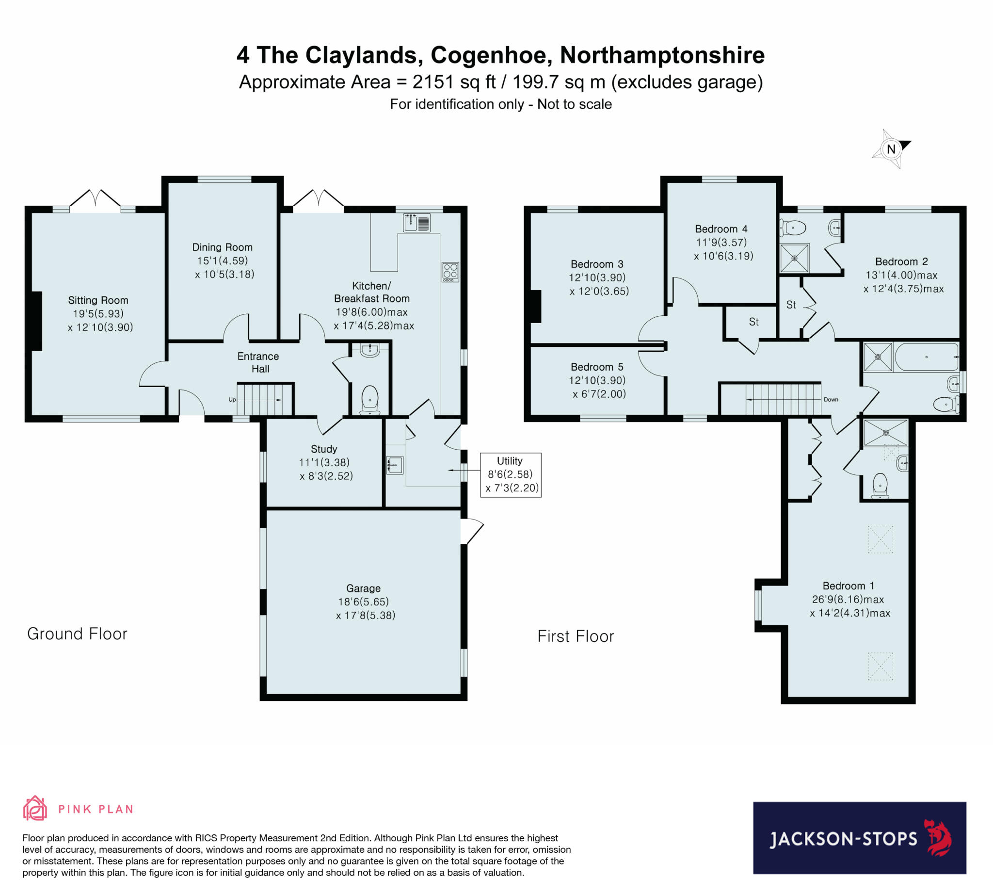 The Claylands, Cogenhoe, Northampton, Northamptonshire, NN7 floorplan