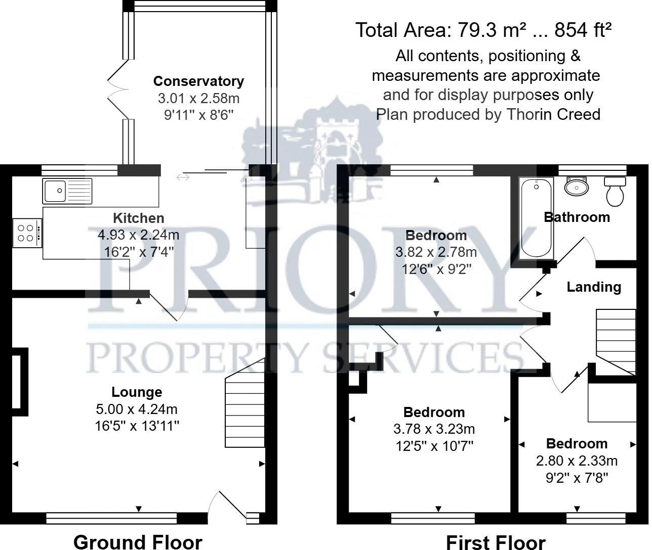 Coppice Close, Biddulph floorplan