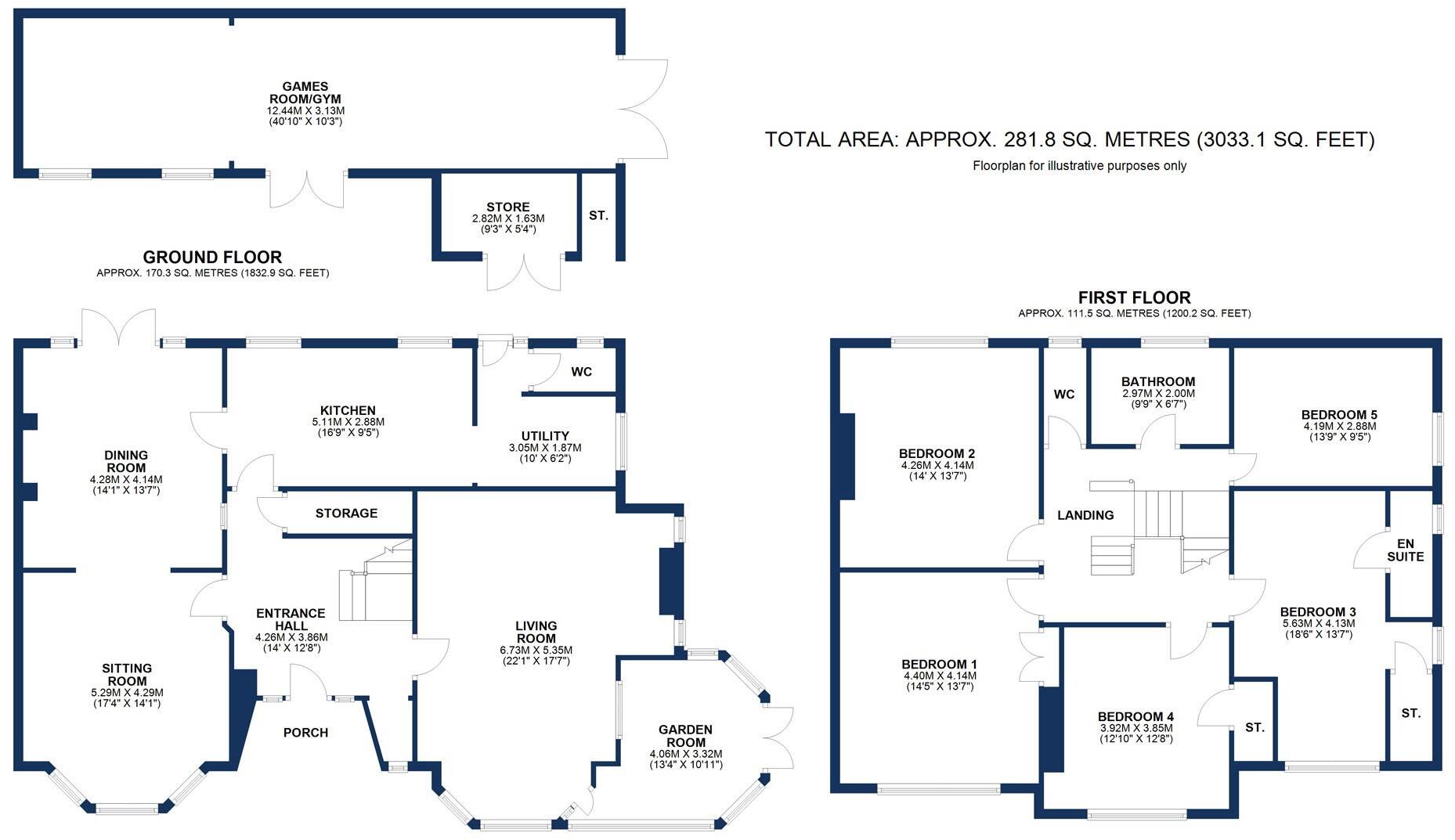 Hale Road, Hale floorplan