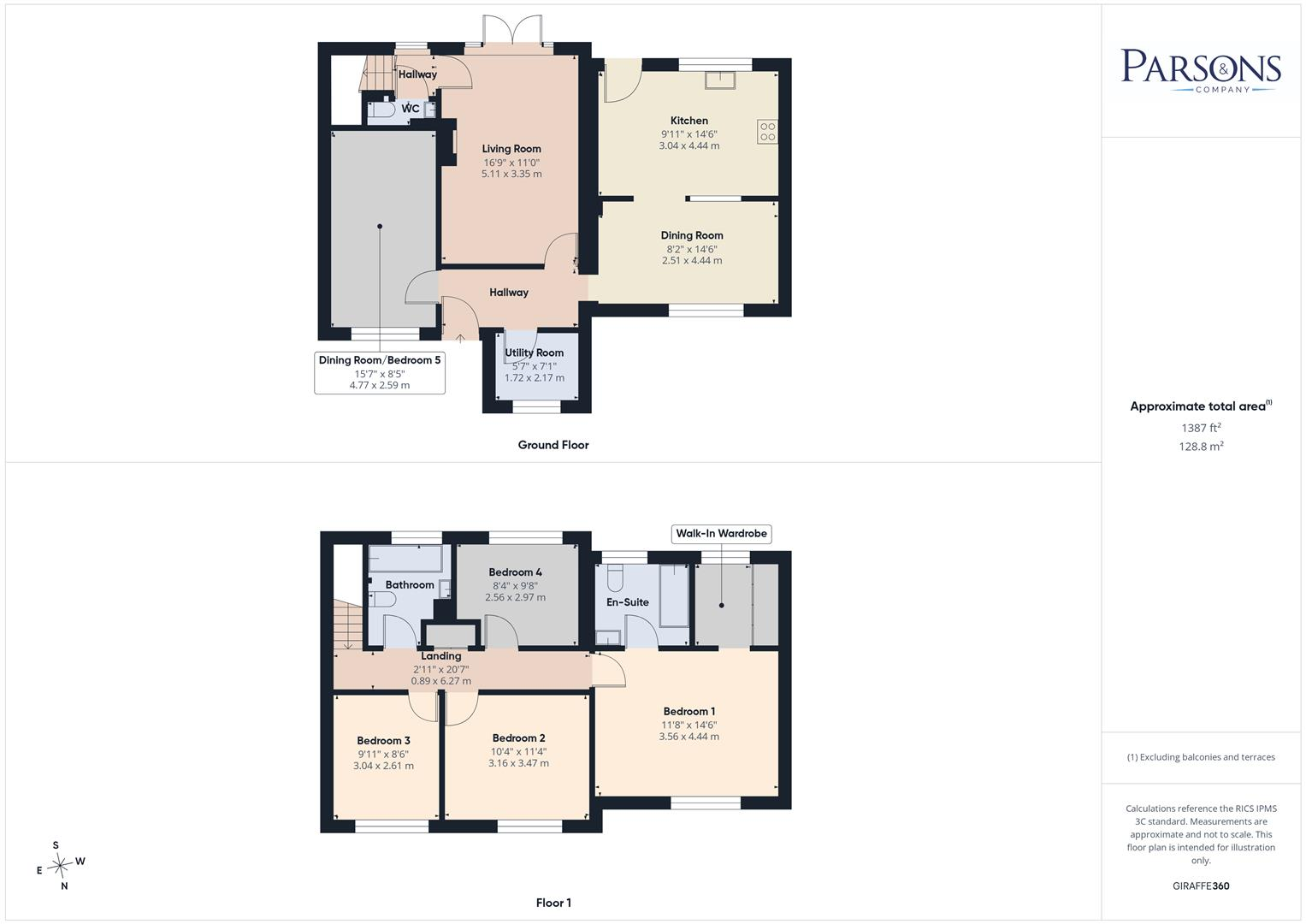 Stocks Loke, Cawston floorplan