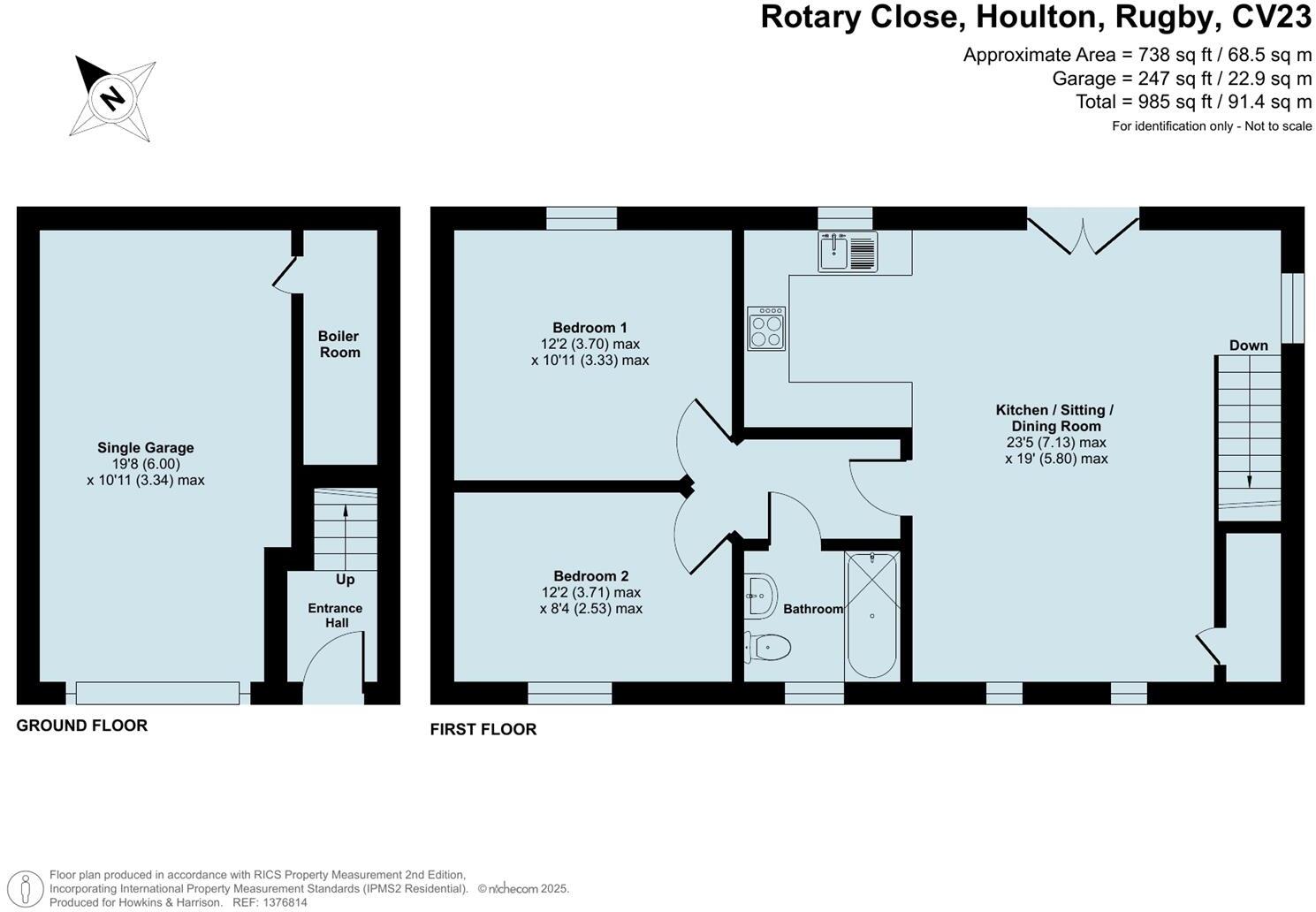 Rotary Close, Houlton, Rugby floorplan