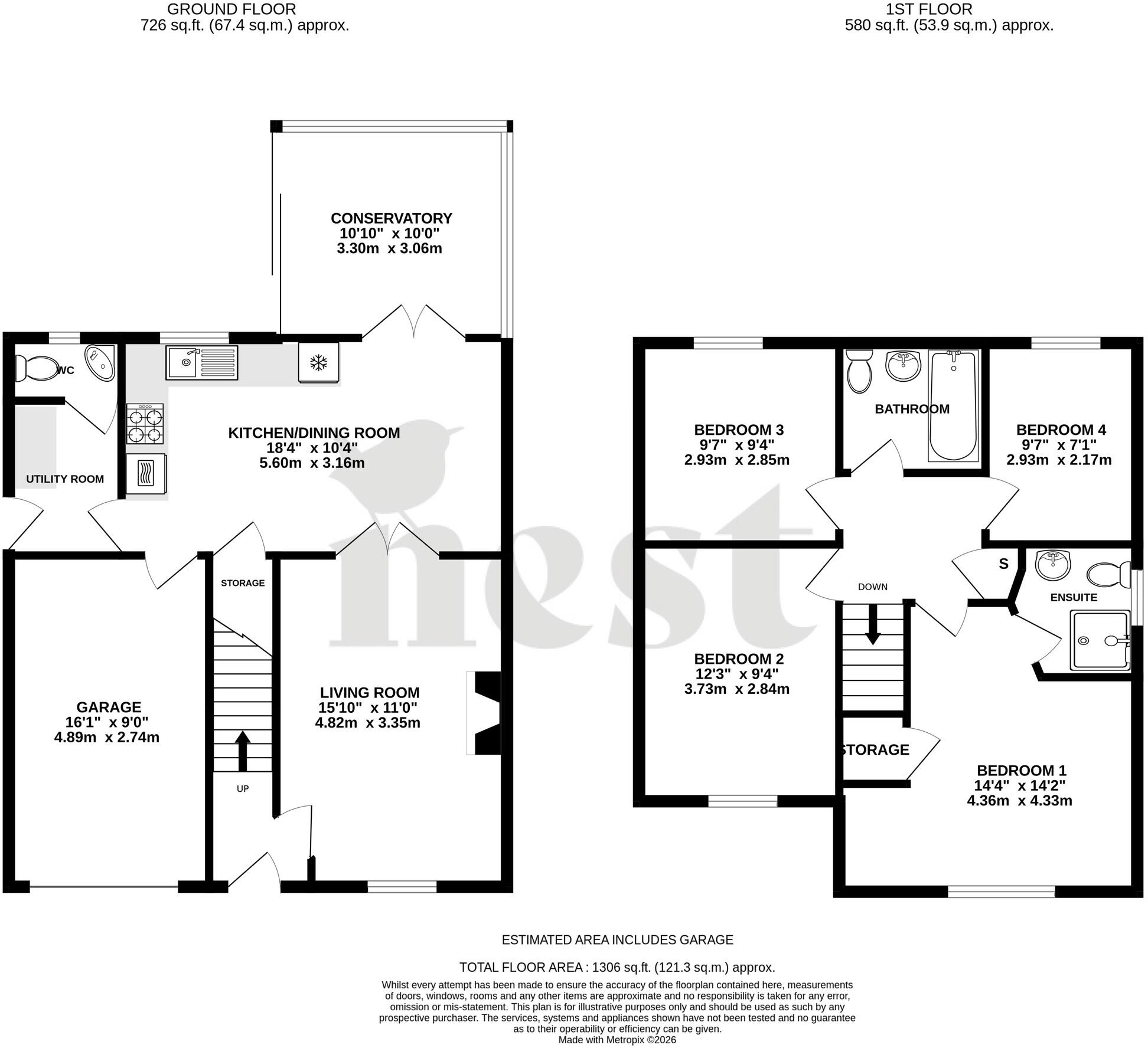 Aspin Close, Wellington, Somerset floorplan