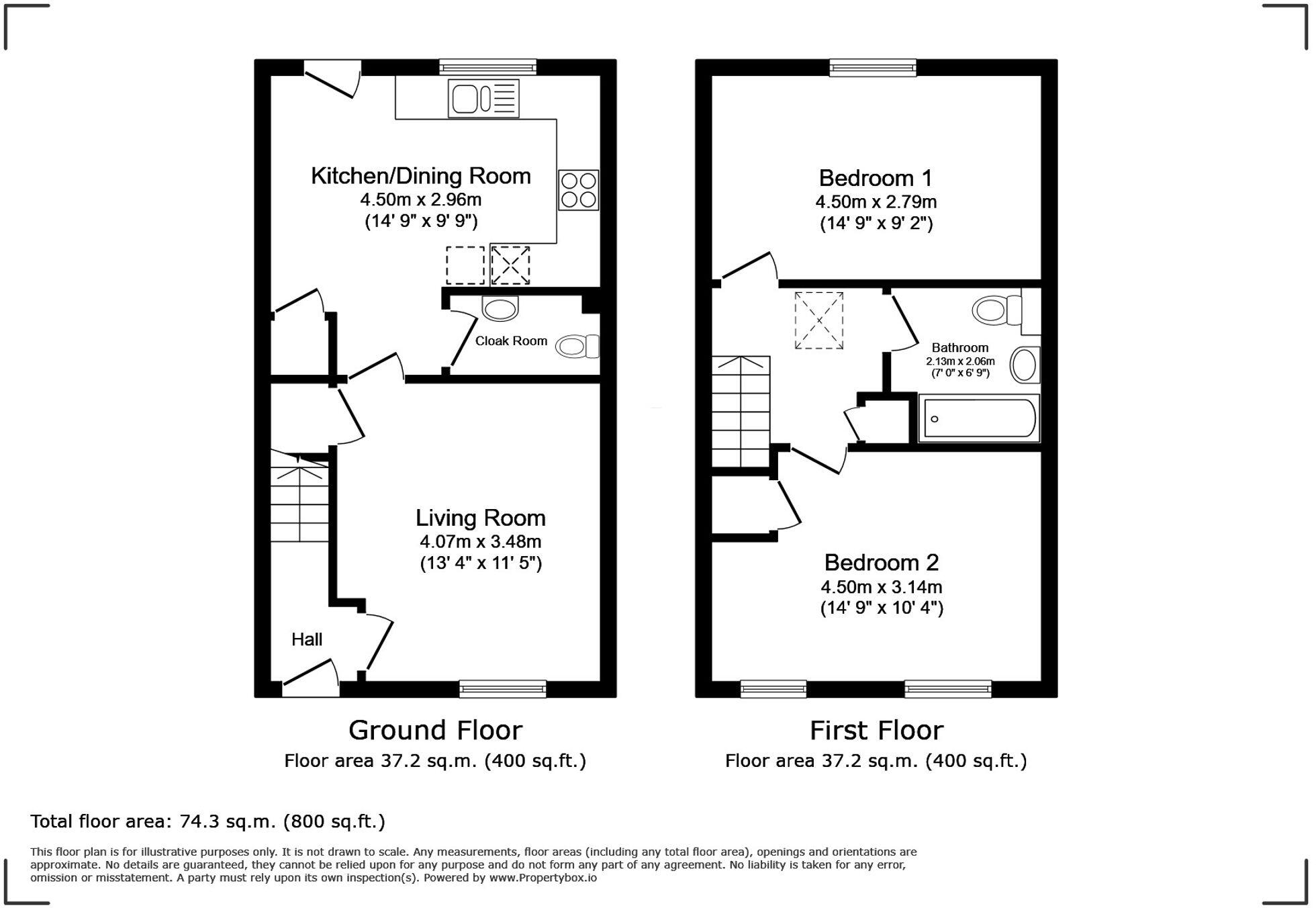 Hopper Drive, Chineham, RG24 floorplan