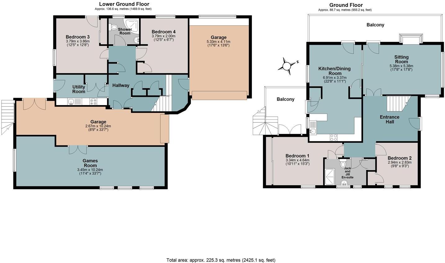 Lower Warren Road, Kingsbridge floorplan