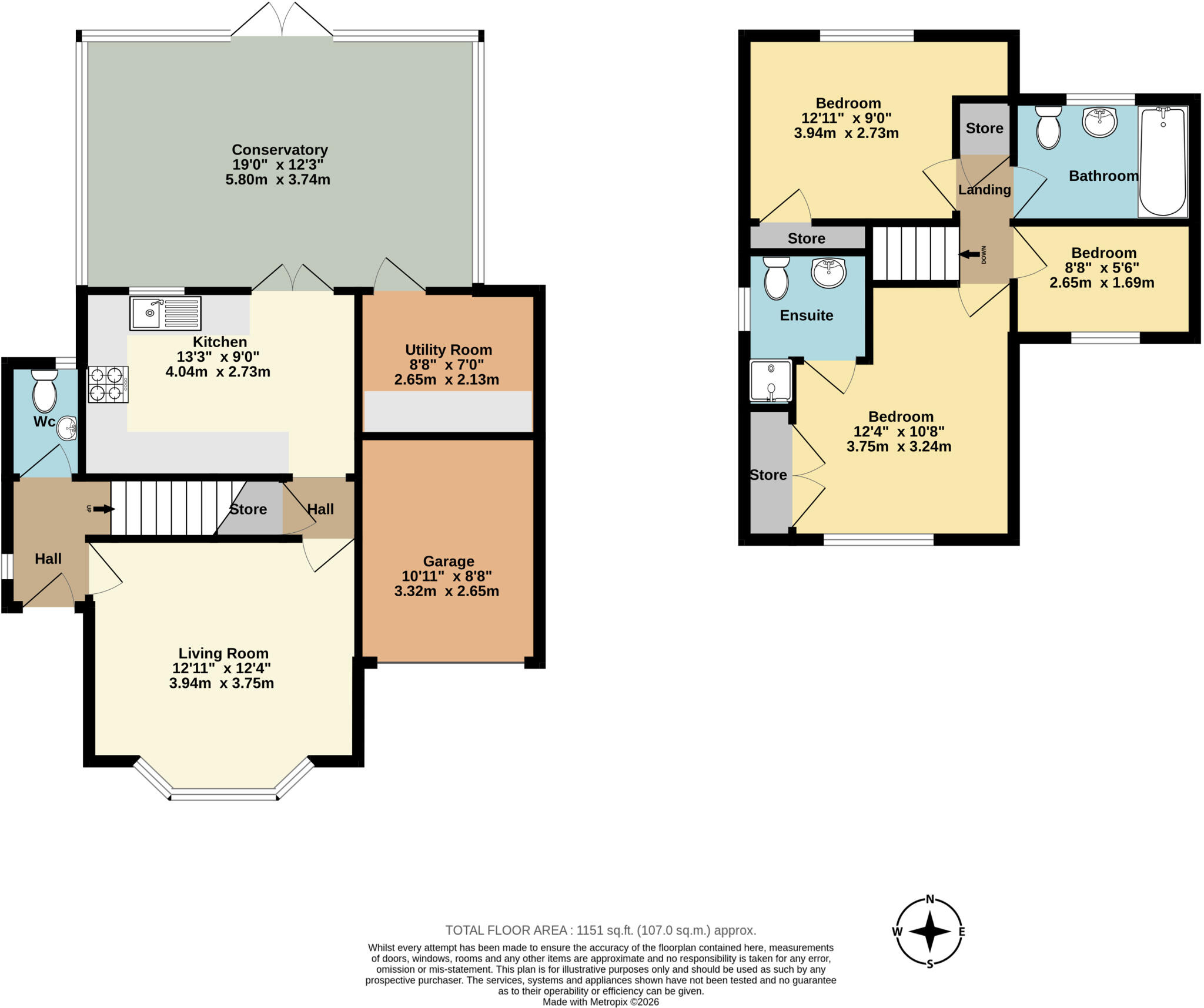 Whytecliffs, Broadstairs, CT10 floorplan