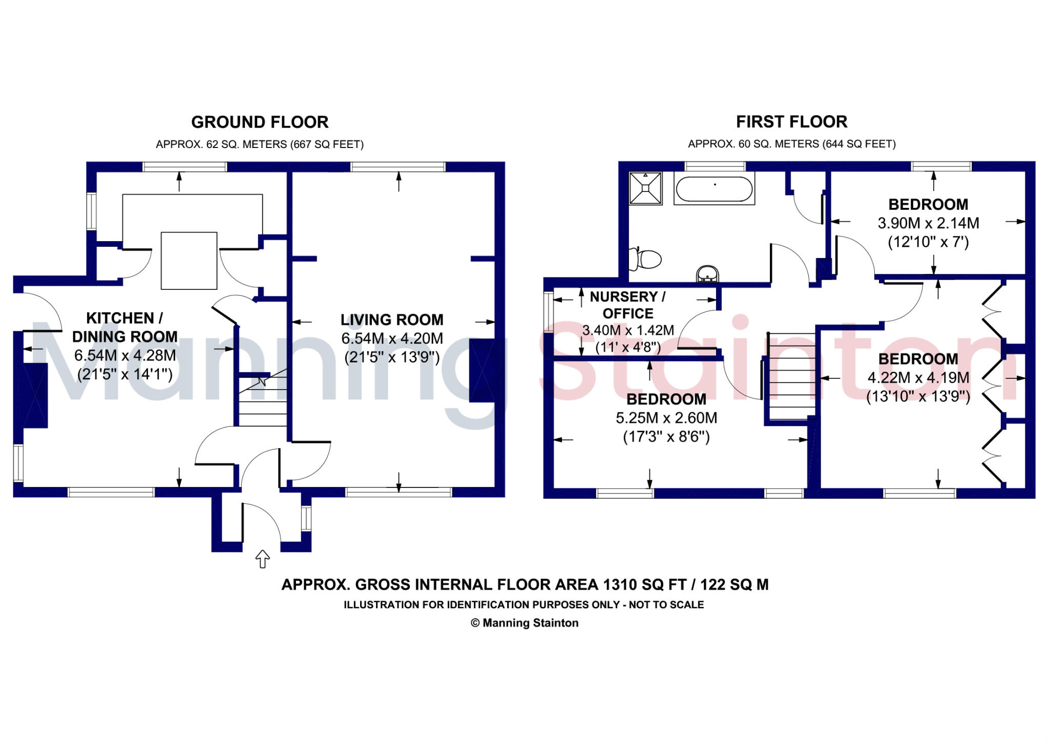 Westfield Lane, Kippax, Leeds, West Yorkshire floorplan