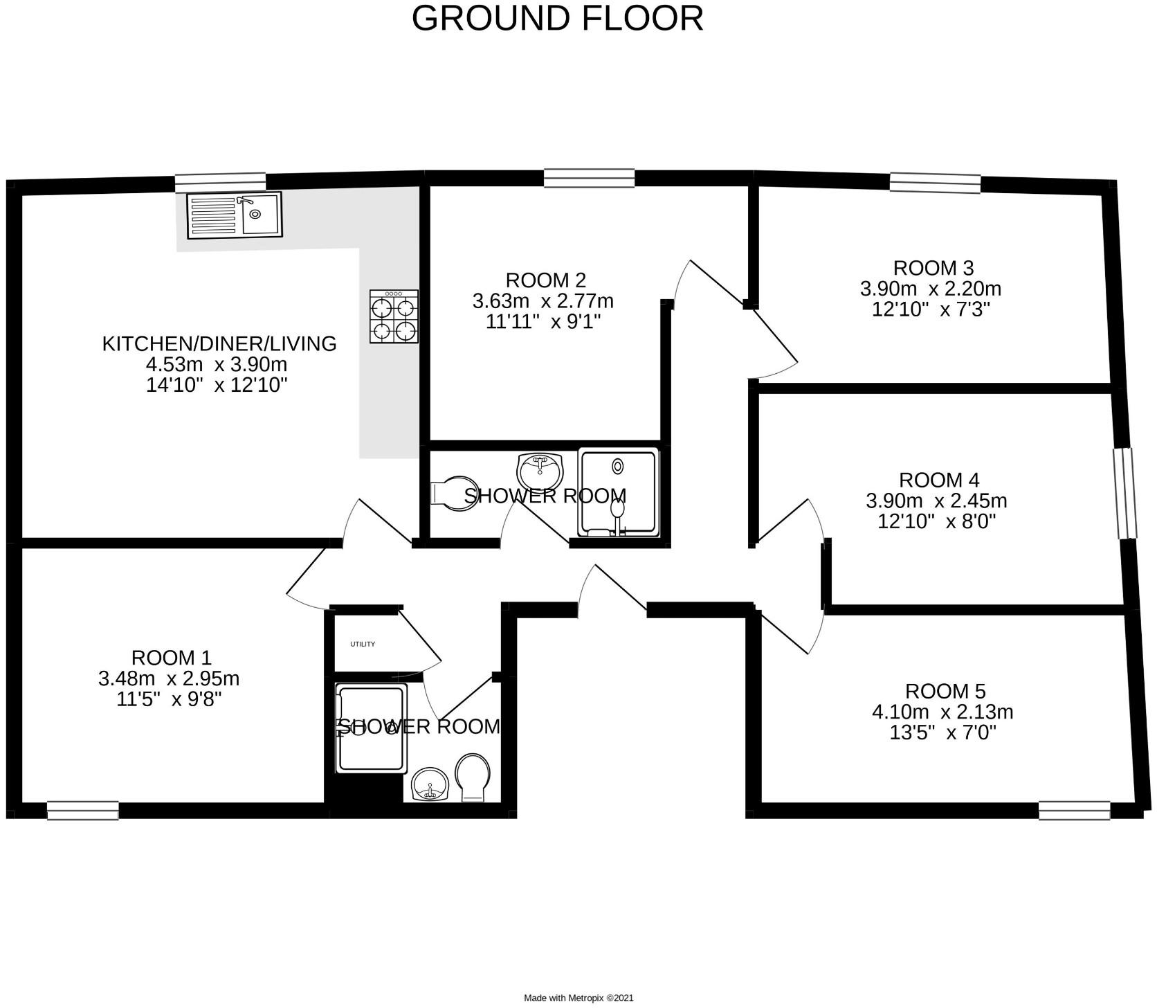 Little Paul Street, Bristol, BS2 floorplan